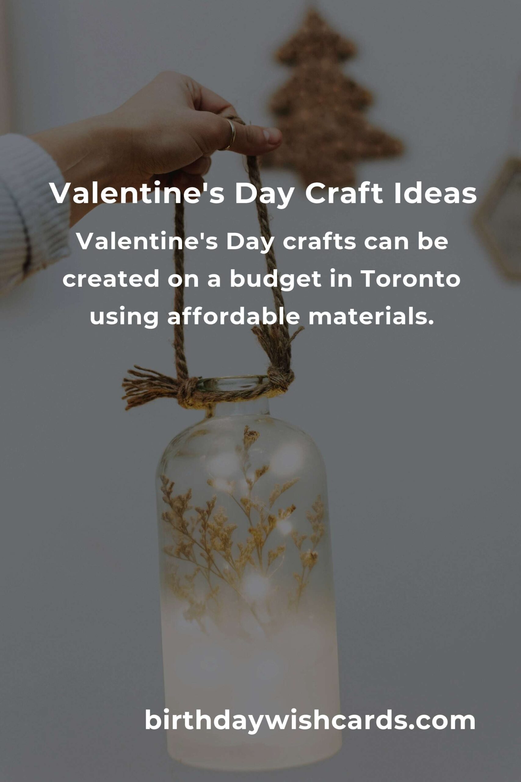 How to Build Valentine's Day Crafts on a Budget in Toronto