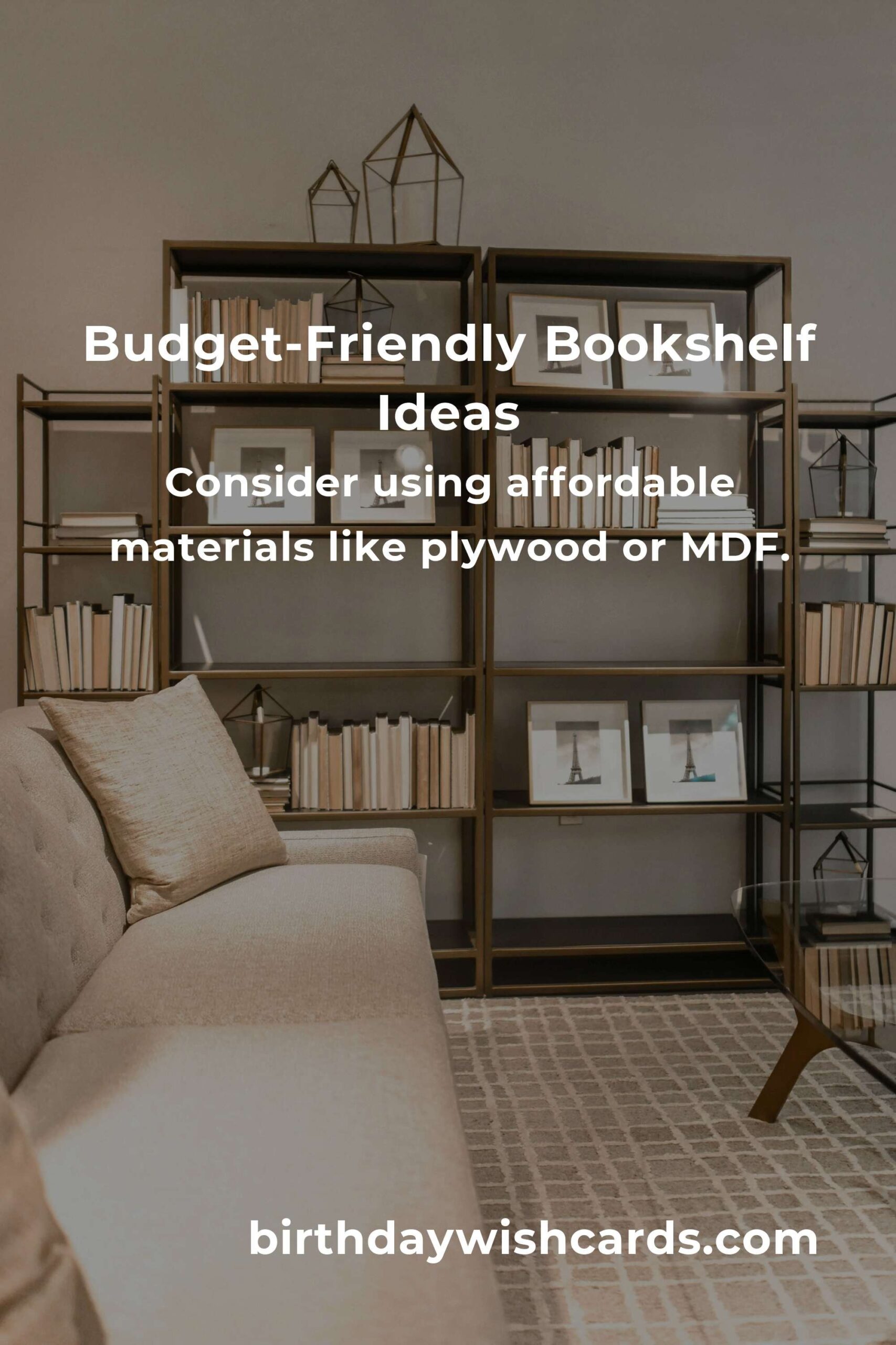 How to Build a Budget-Friendly Bookshelf in Tunis
