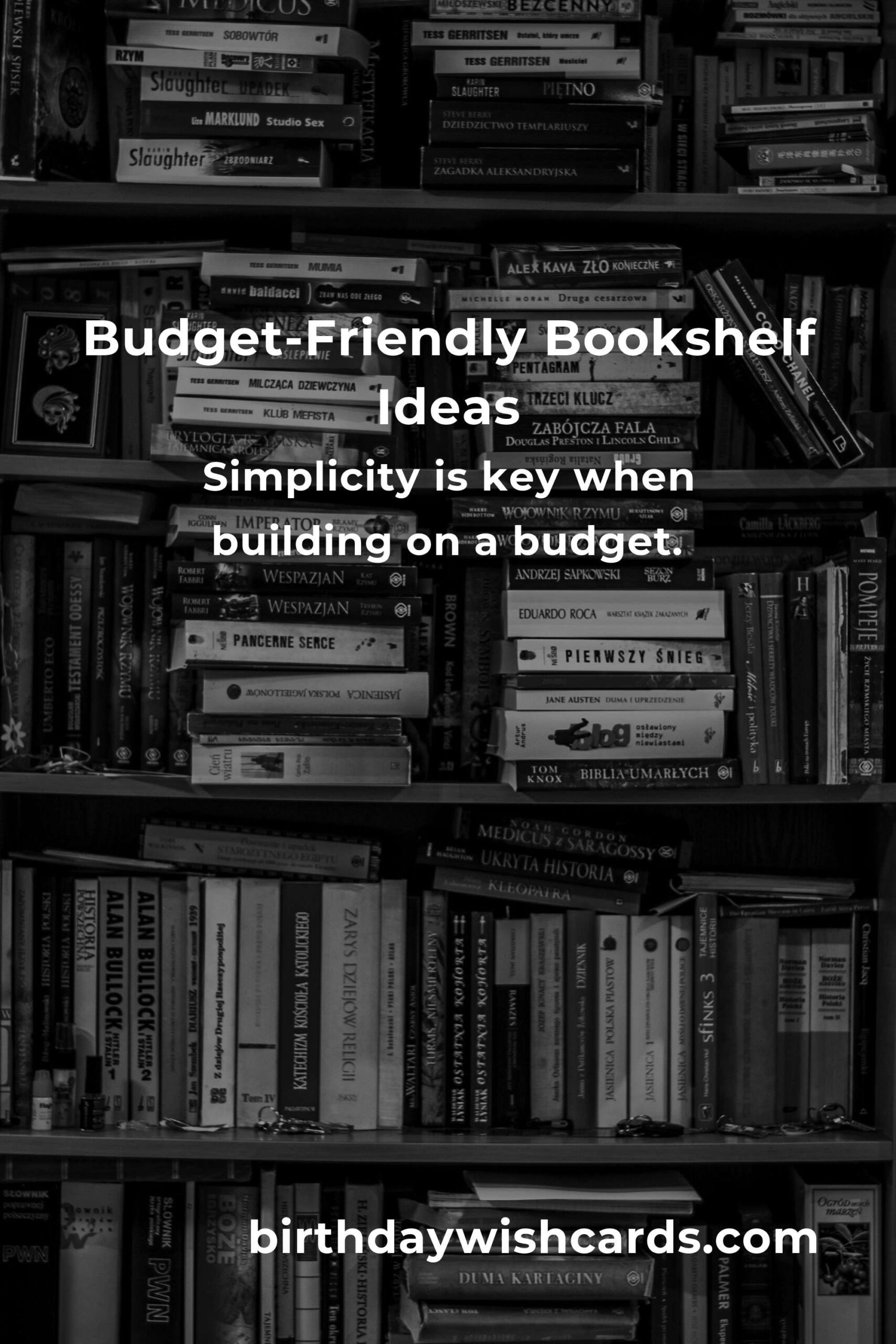 How to Build a Budget-Friendly Bookshelf in Tunis