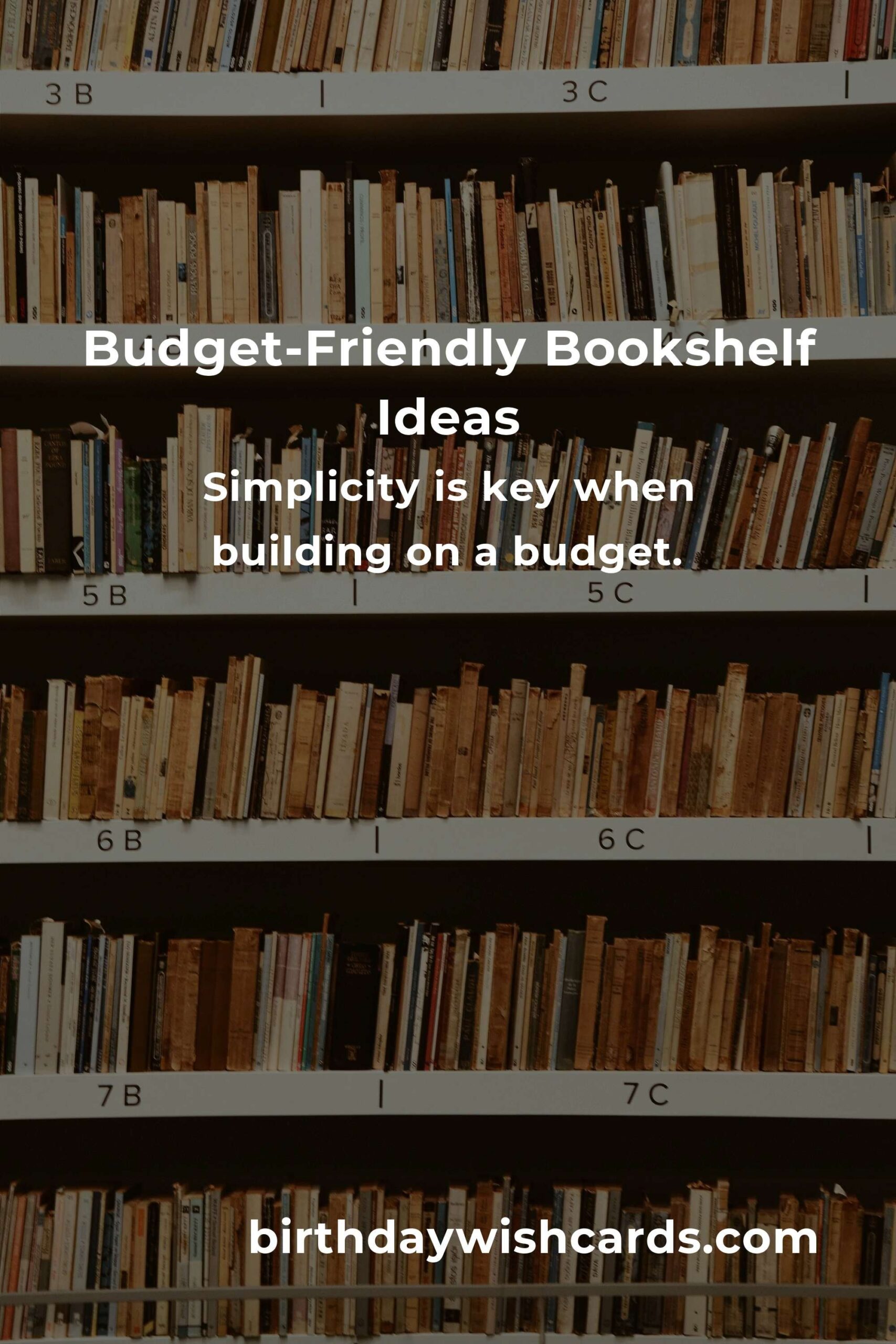How to Build a Budget-Friendly Bookshelf in Tunis