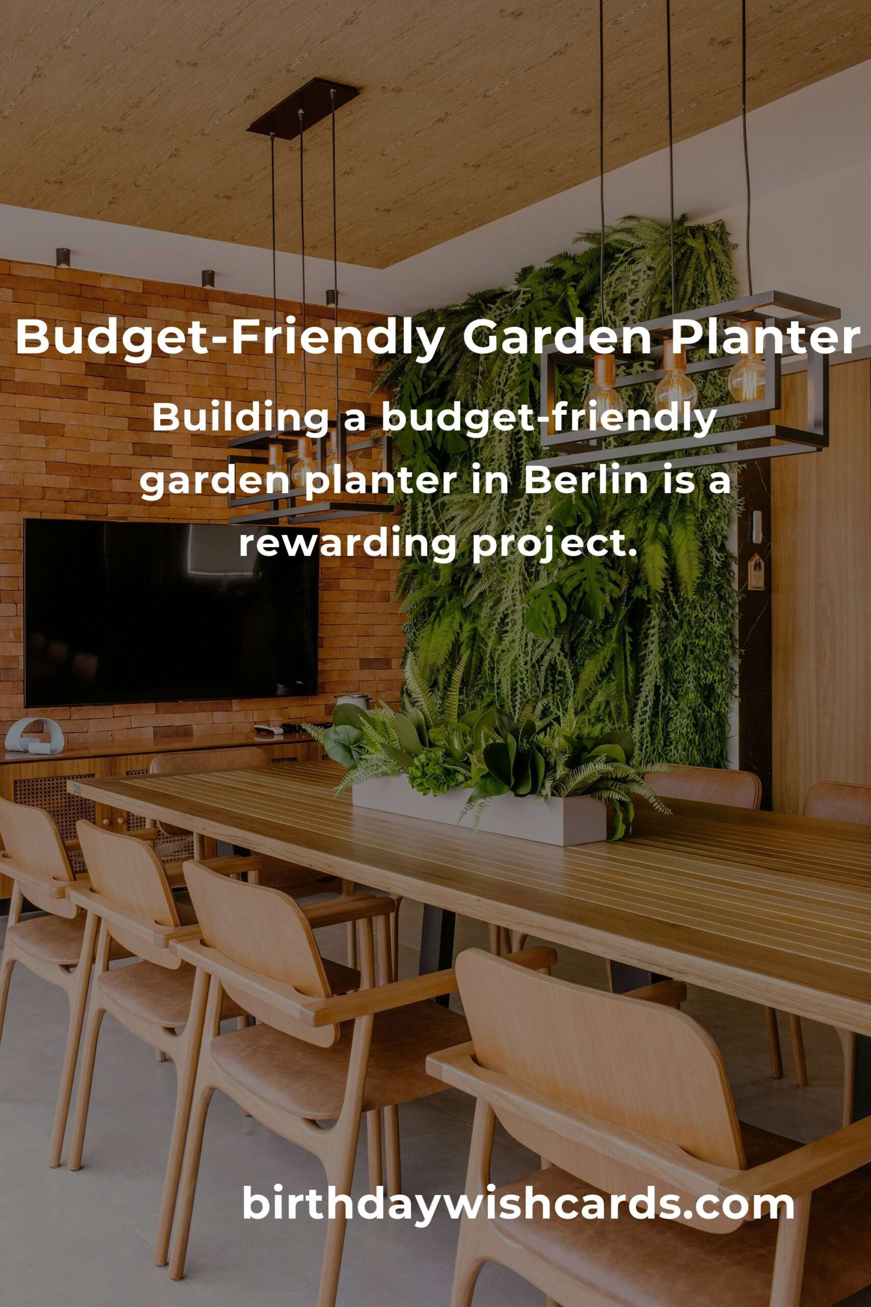 How to Build a Budget-Friendly Garden Planter in Berlin
