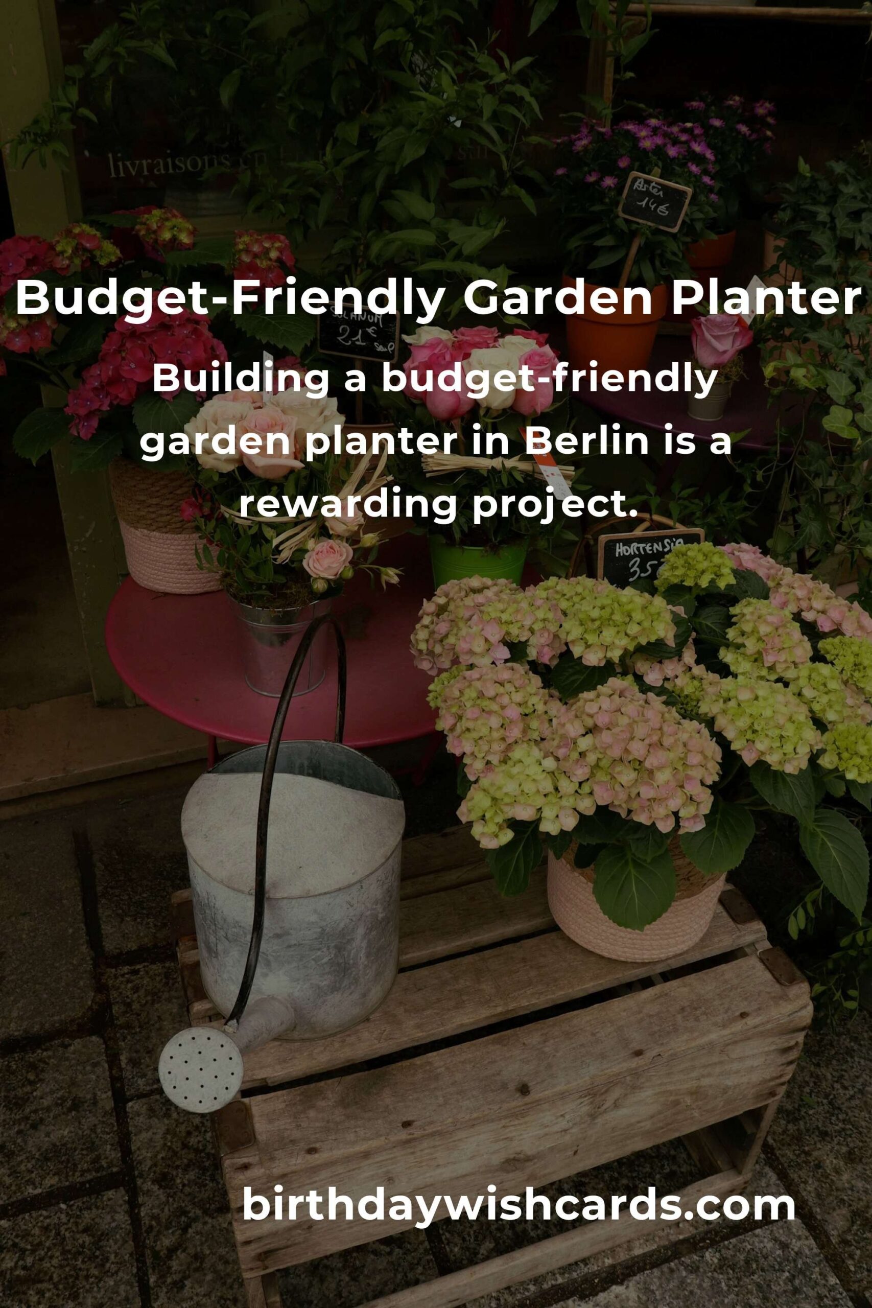 How to Build a Budget-Friendly Garden Planter in Berlin