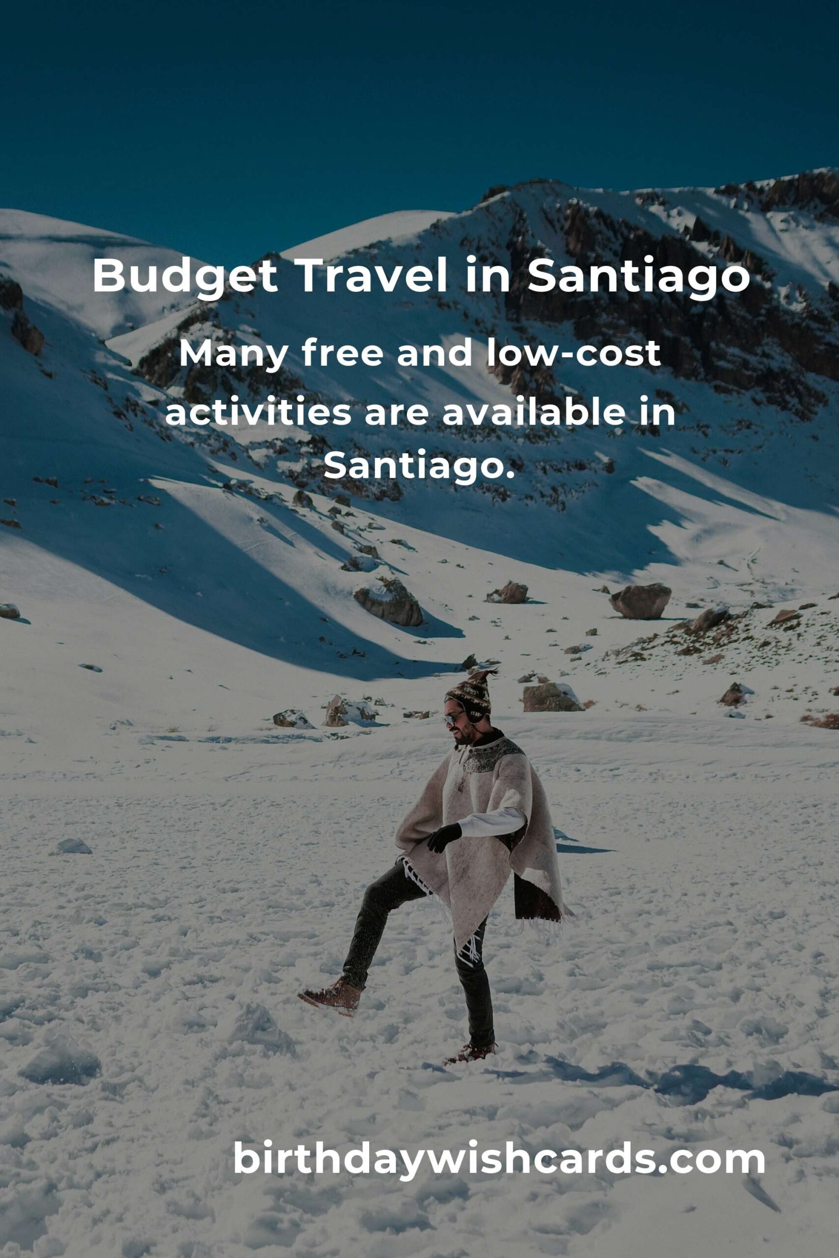 How to Save $5000 in Santiago on a Tight Budget