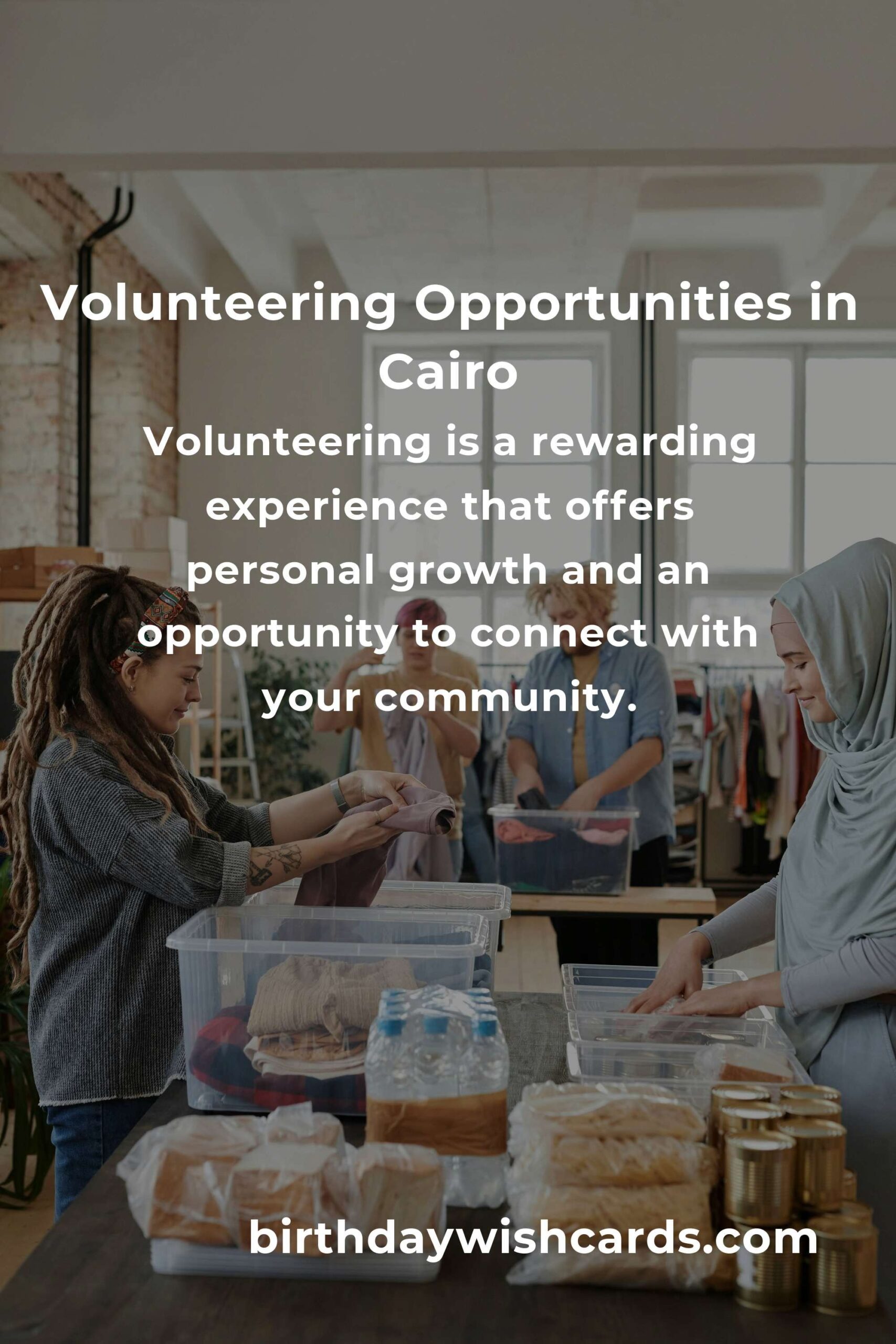 How to Start Volunteering in Cairo: A Guide for New Parents