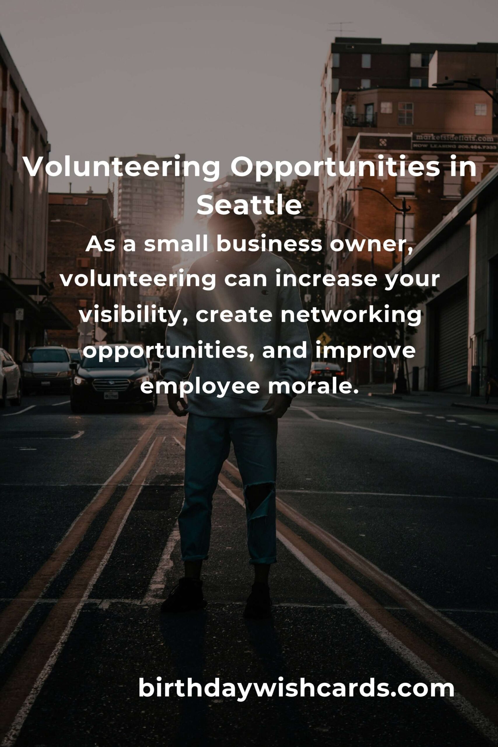 How to Start Volunteering in Seattle: A Guide for Small Business Owners