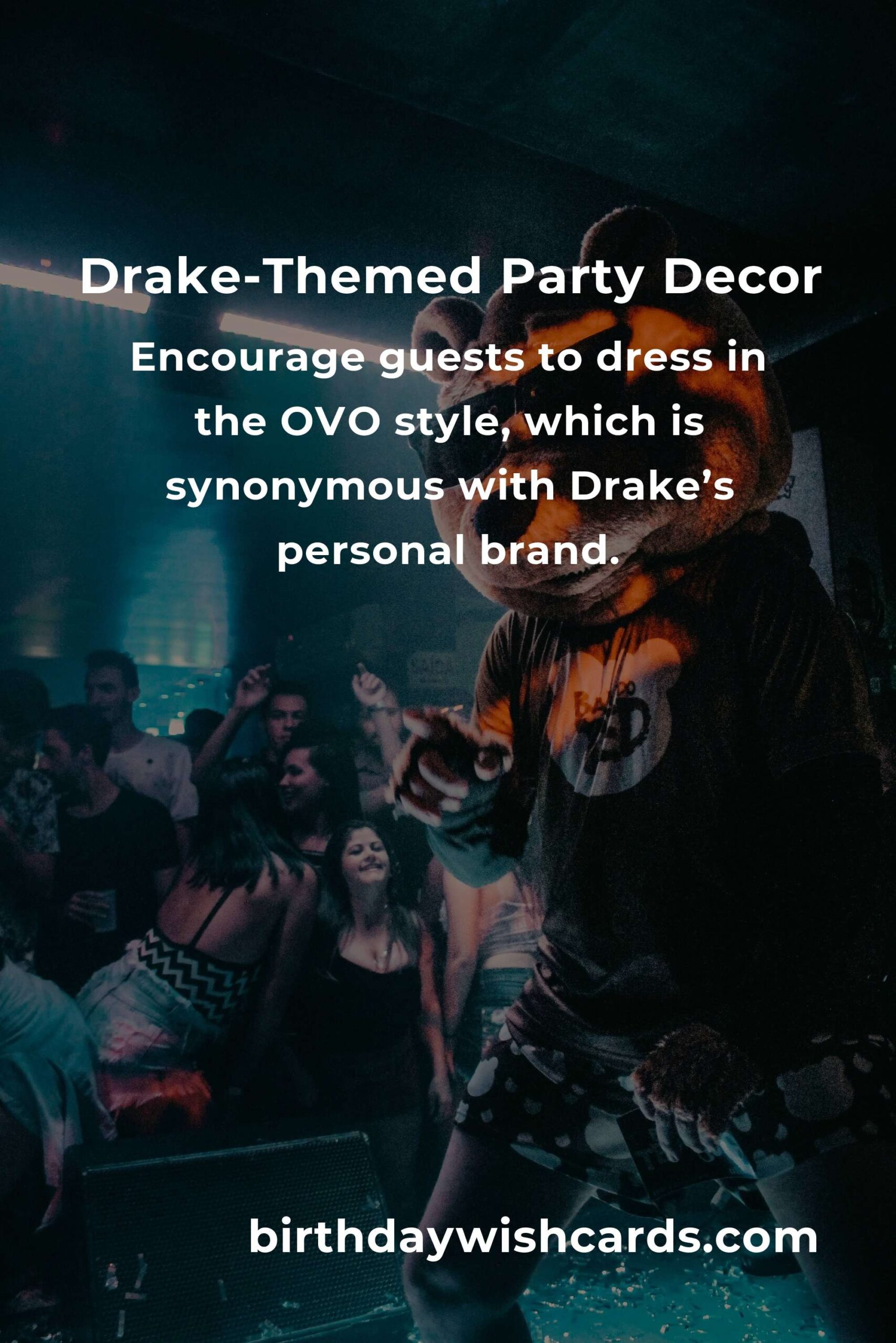 How to Throw the Ultimate Drake-Themed Birthday Party