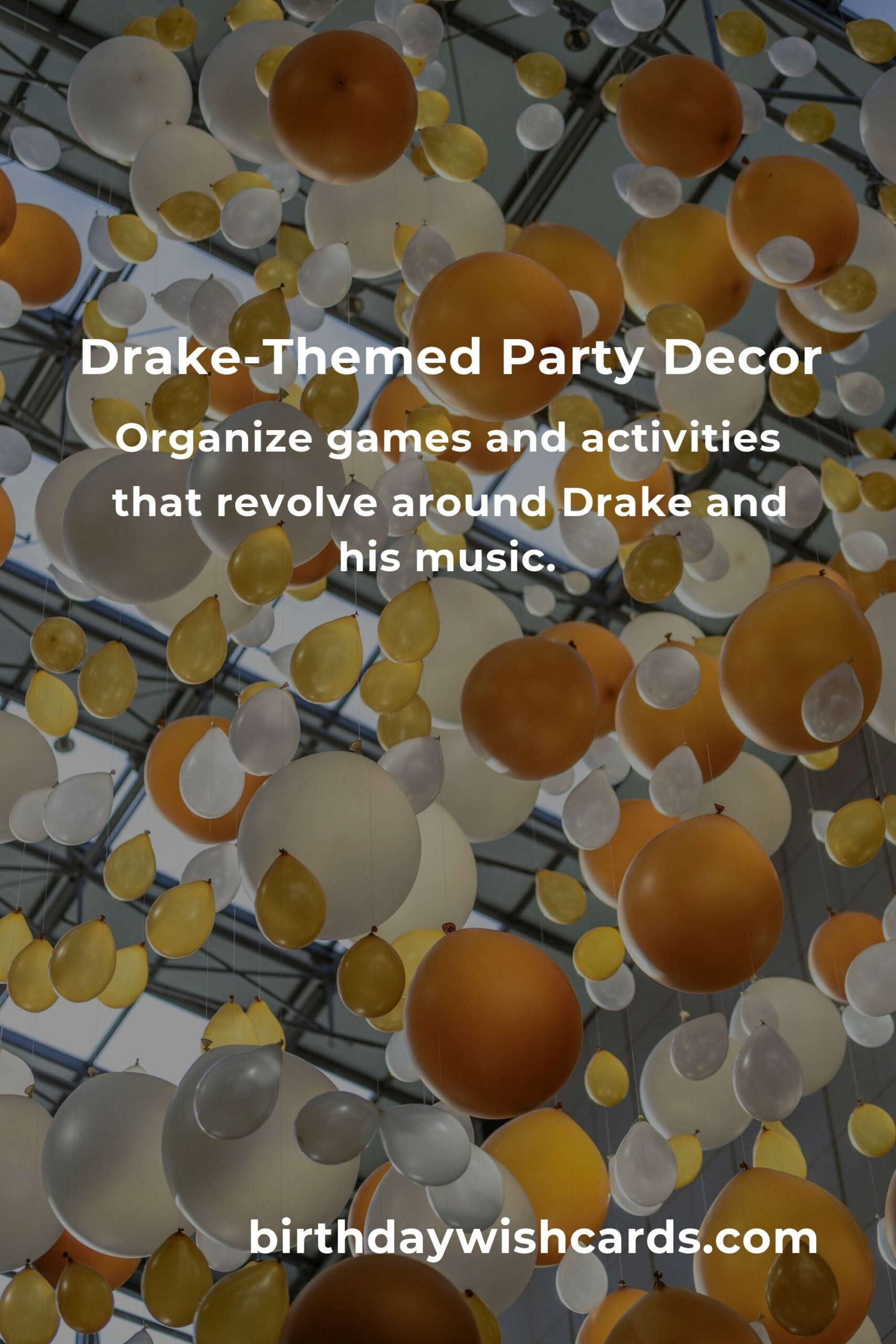 How to Throw the Ultimate Drake-Themed Birthday Party