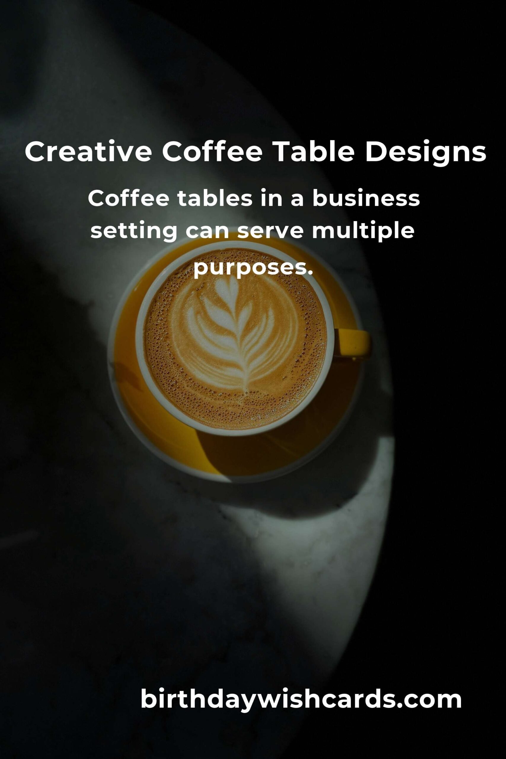 Innovative Coffee Table Ideas for Small Business Owners