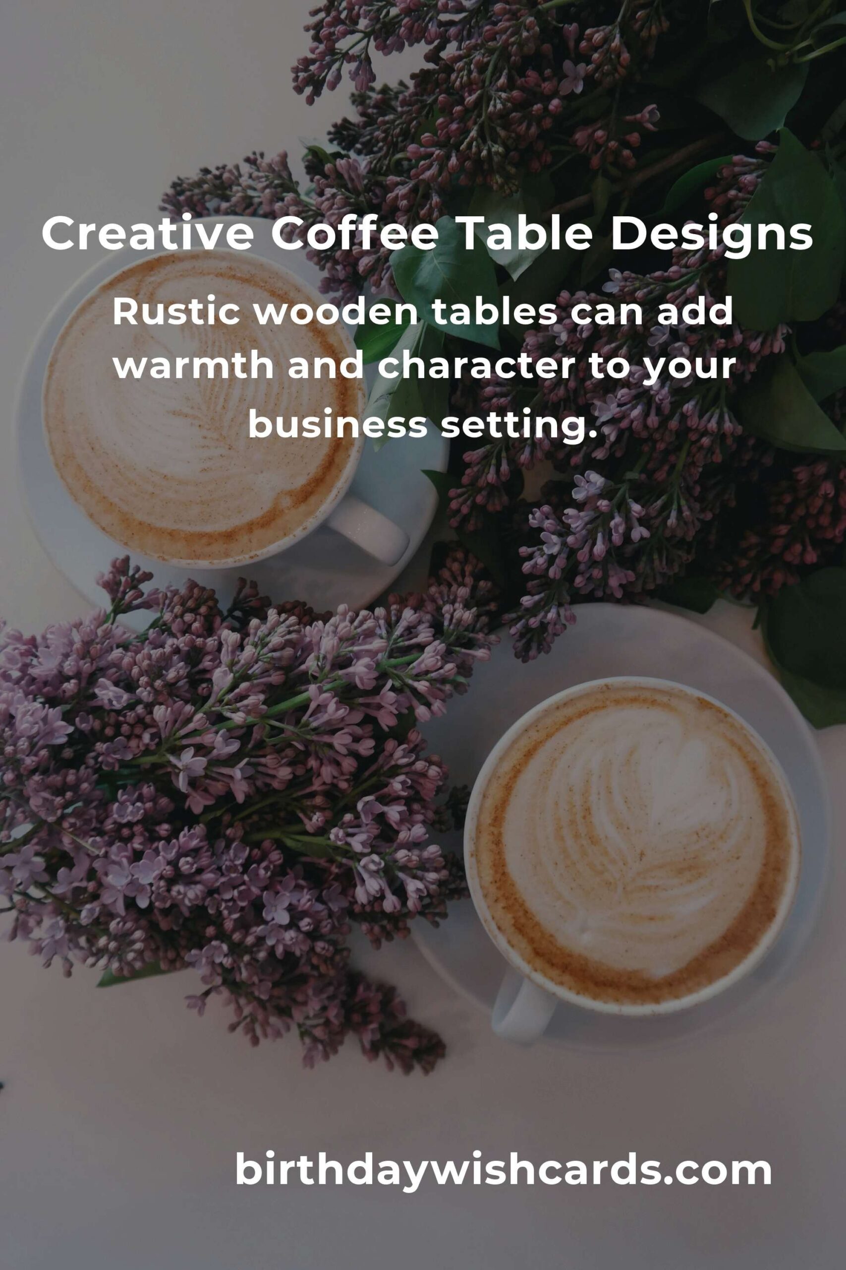Innovative Coffee Table Ideas for Small Business Owners