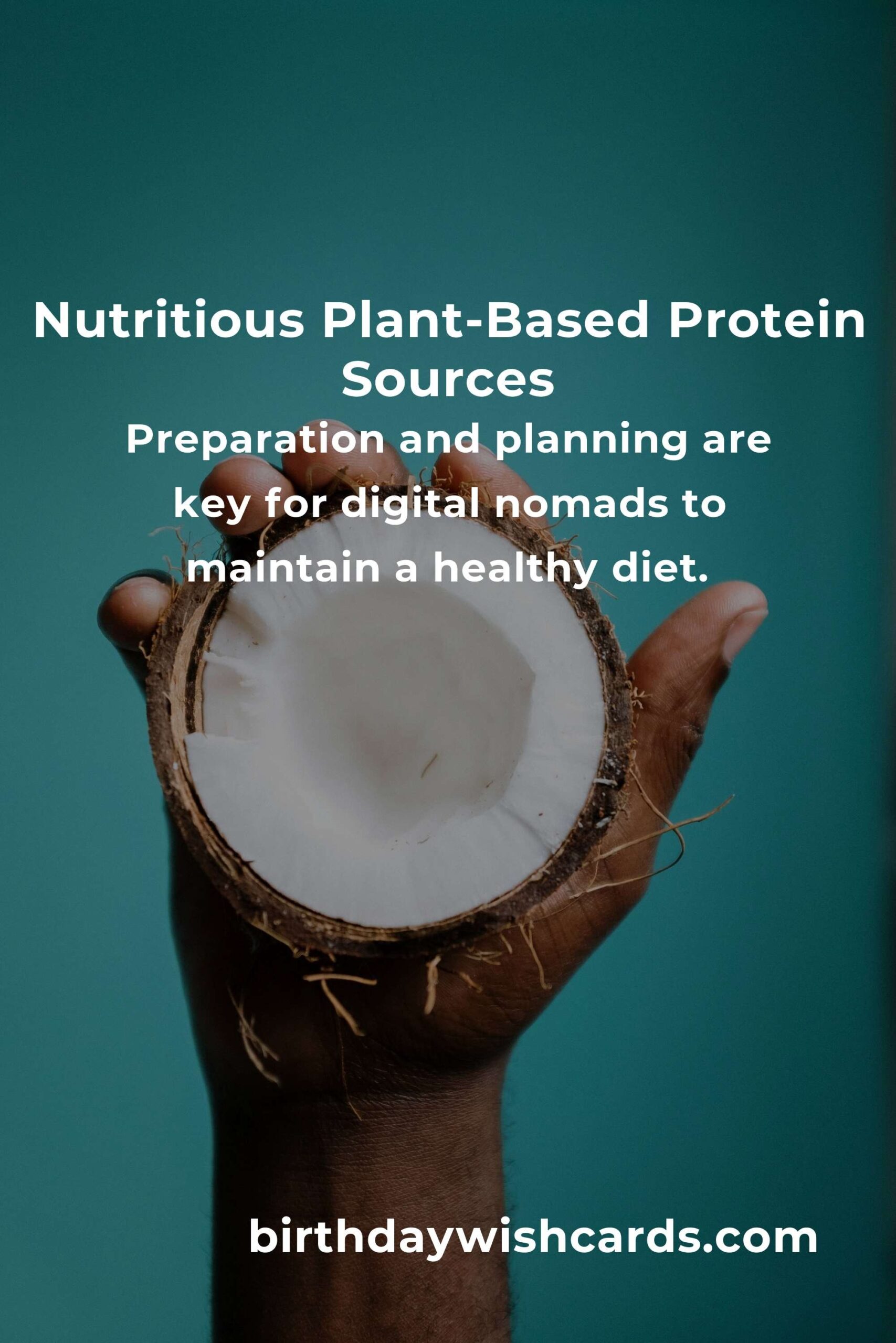 Maximize Your Nutrition: Healthy Plant-Based Protein for Digital Nomads
