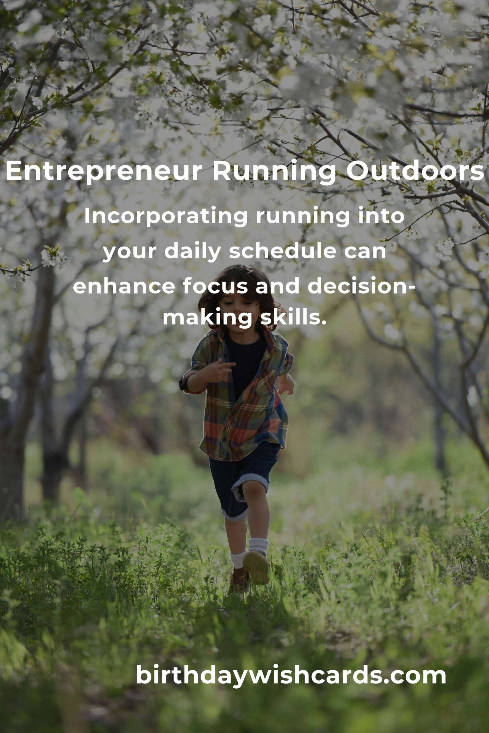 Optimize Your Day with a Home Outdoor Running Routine for Entrepreneurs