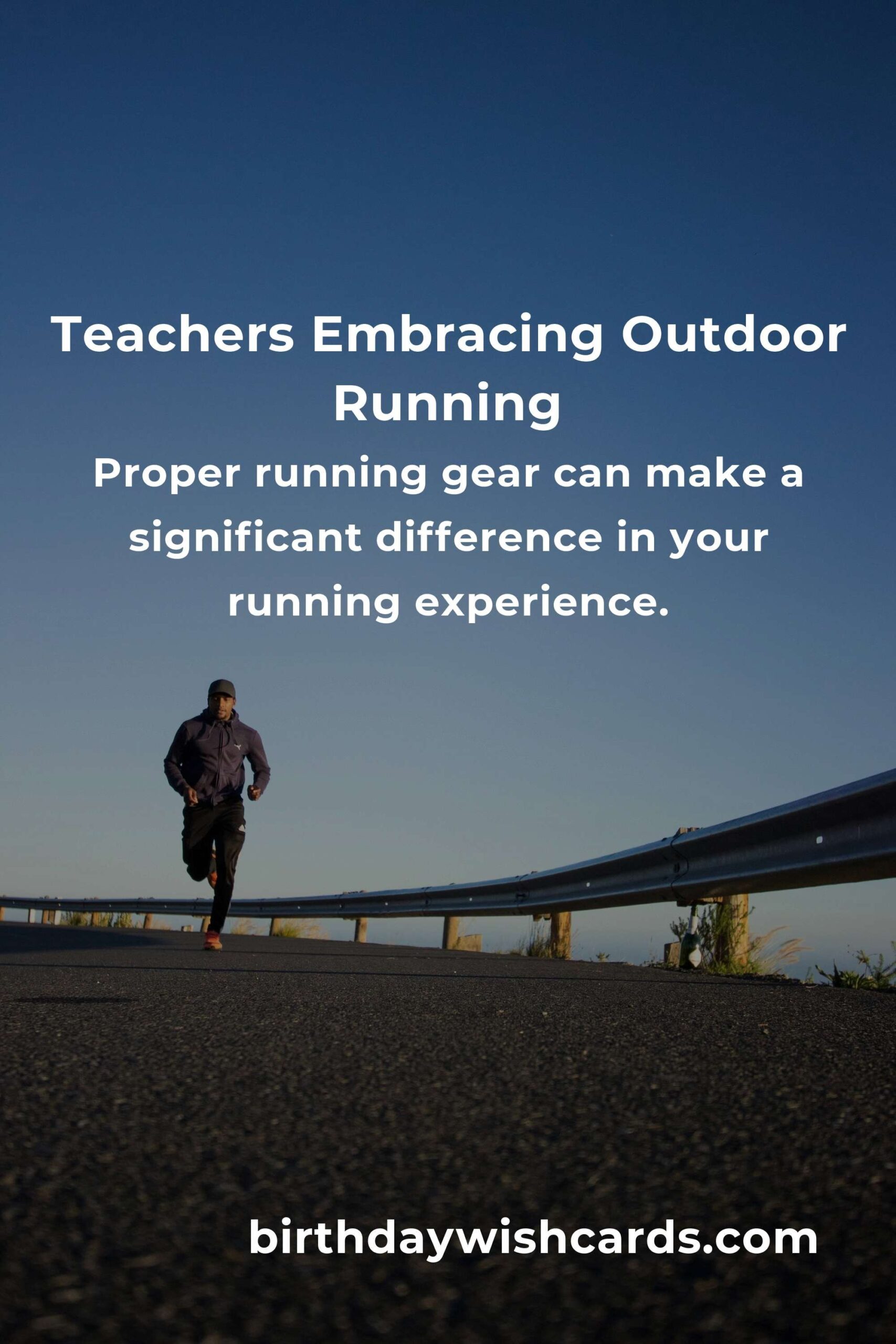 Outdoor Running for Teachers: Getting Started with Fitness and Well-being