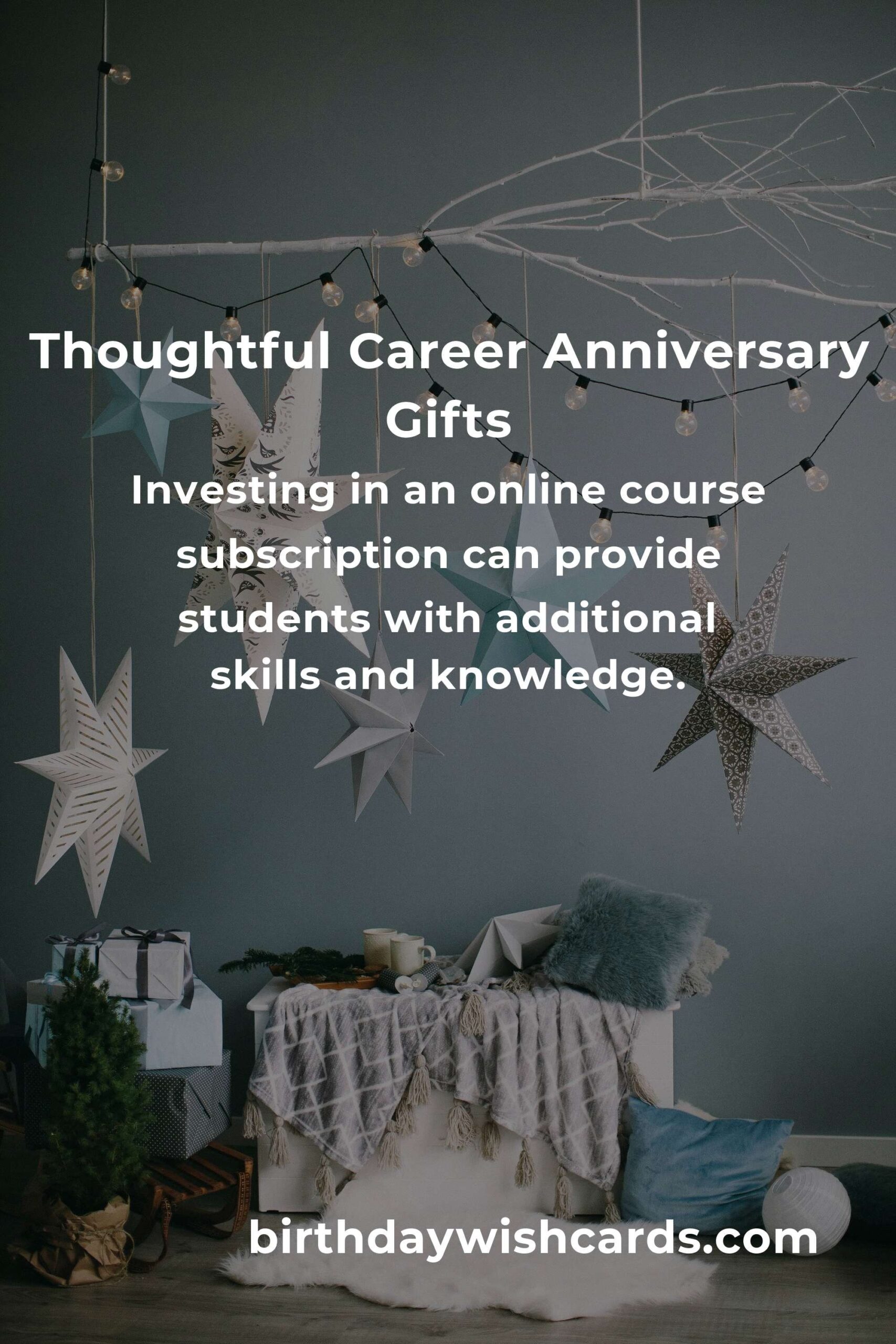 Perfect Career Anniversary Gifts for Students