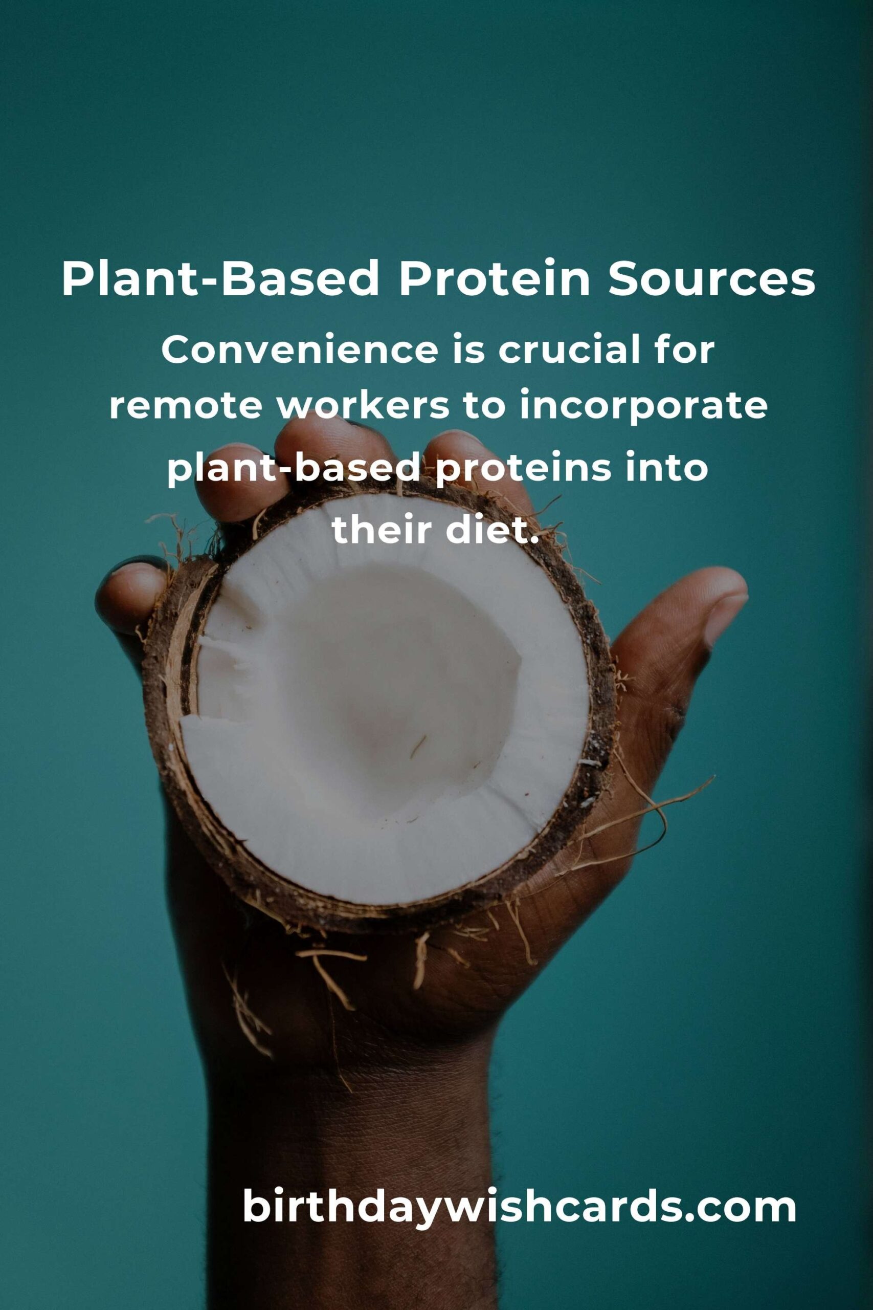 Plant-Based Protein Guide for Remote Workers: Boosting Health and Productivity