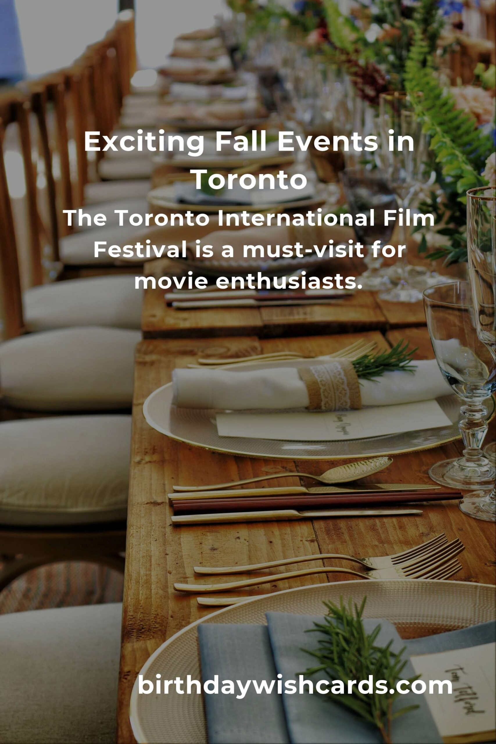 Top Fall Events in Toronto for Students to Enjoy