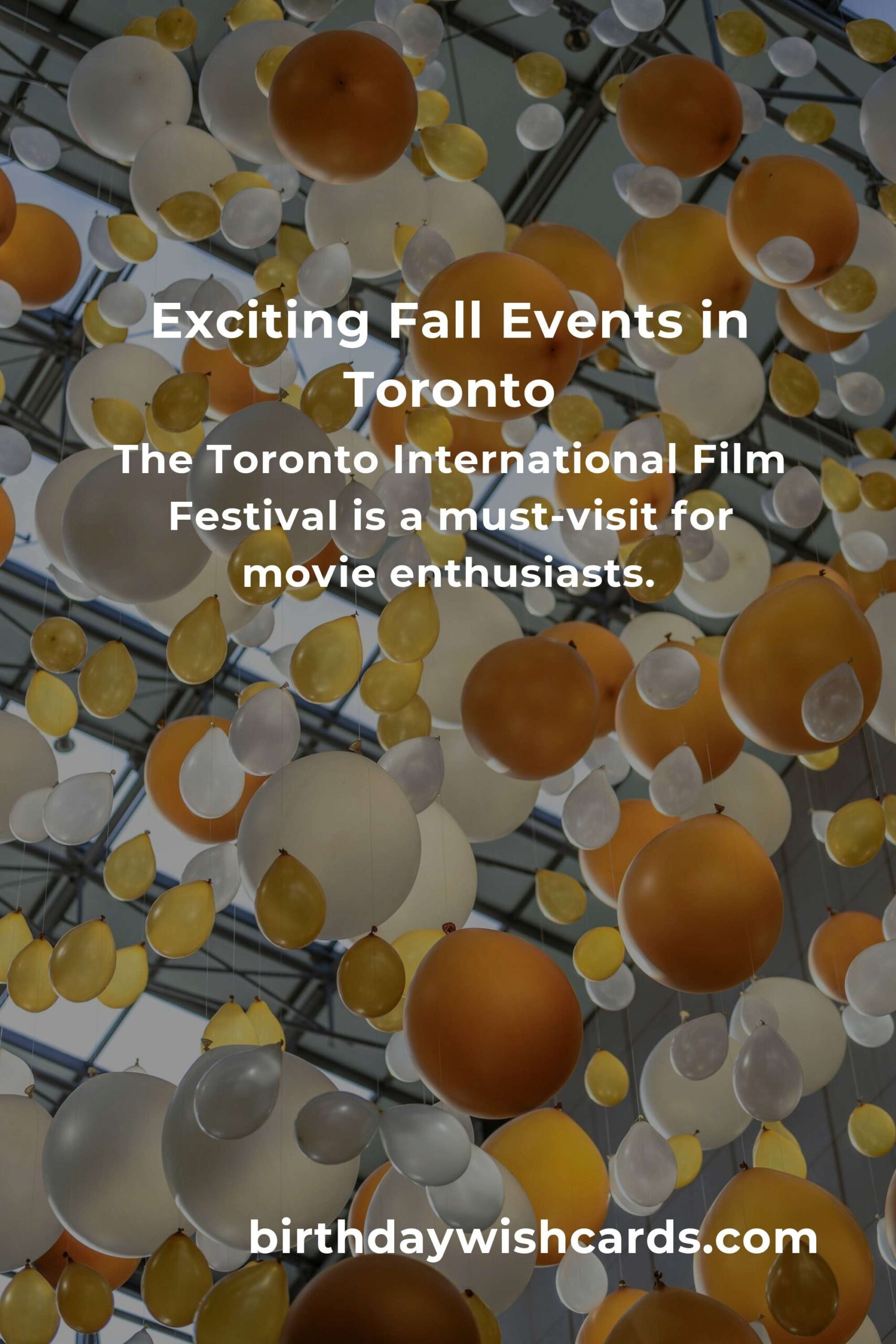 Top Fall Events in Toronto for Students to Enjoy