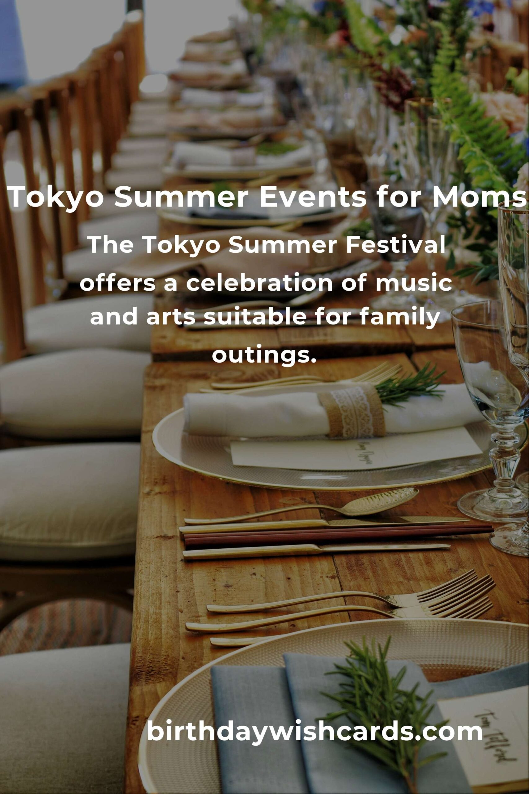 Top Summer Events in Tokyo for Working Moms