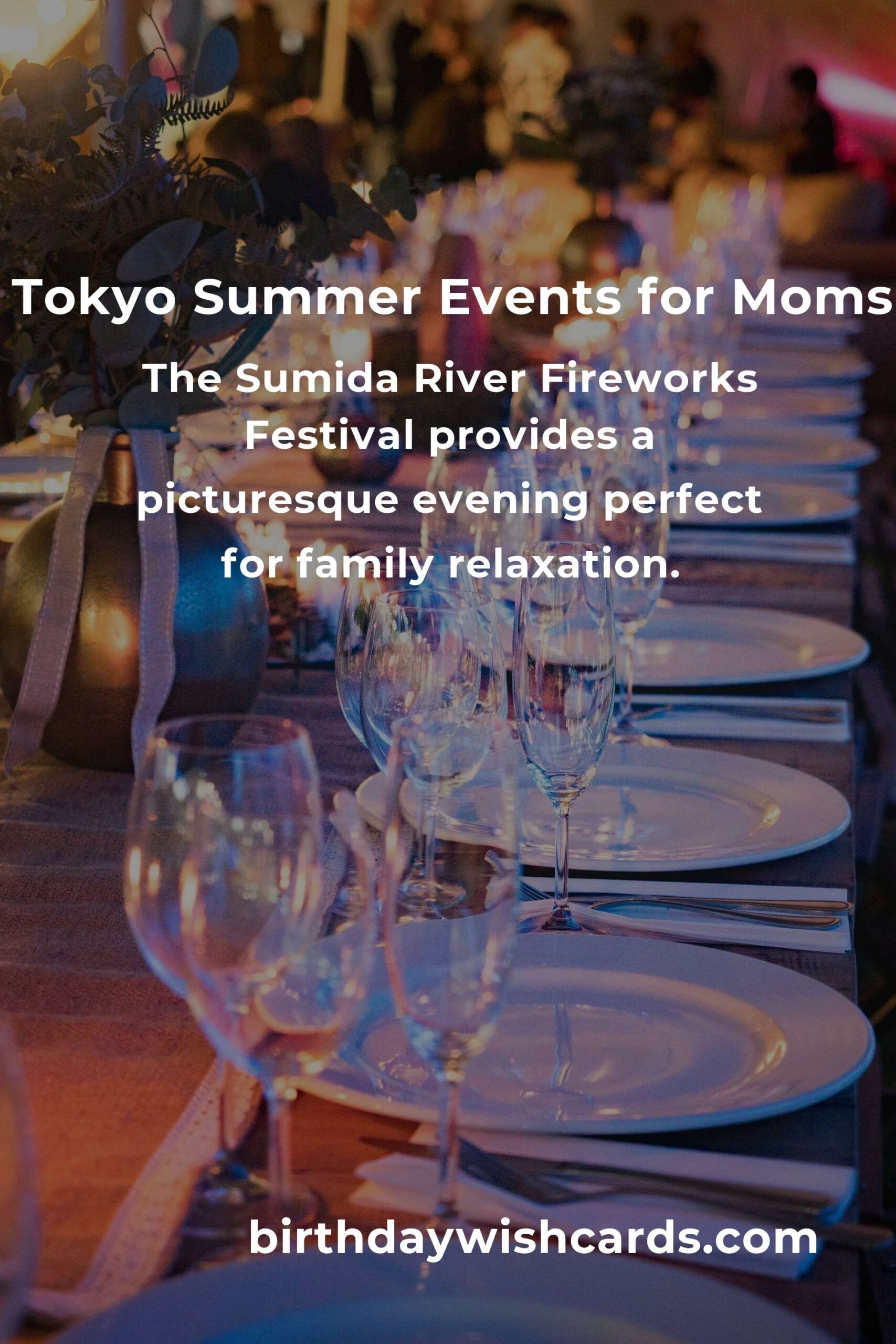 Top Summer Events in Tokyo for Working Moms
