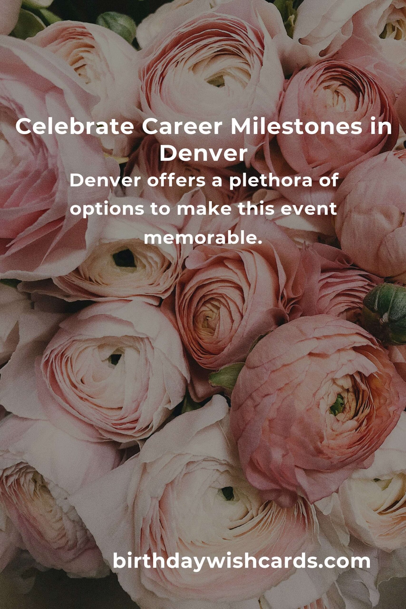 Ultimate Career Anniversary Planning Guide in Denver