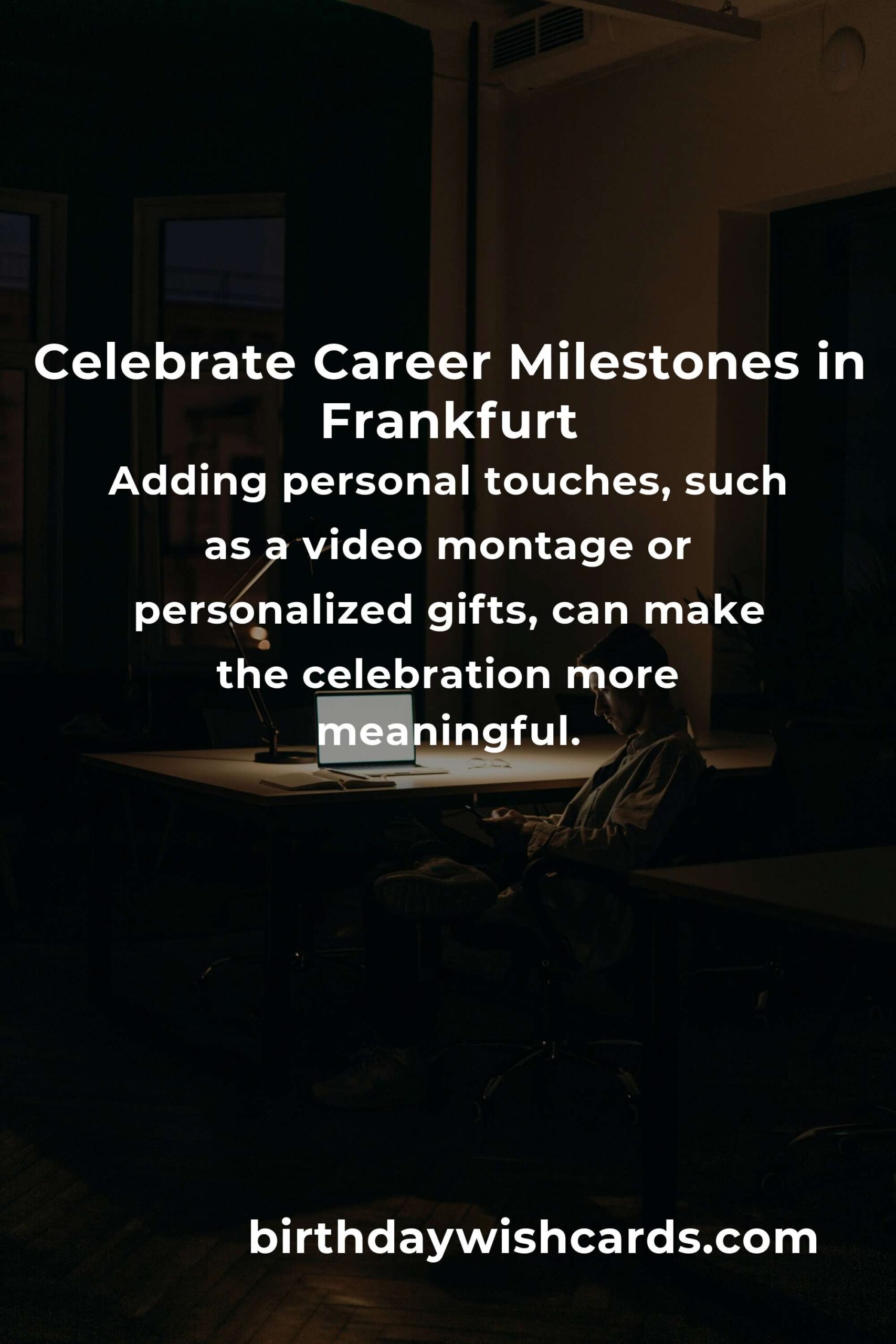 Ultimate Career Anniversary Planning Guide in Frankfurt