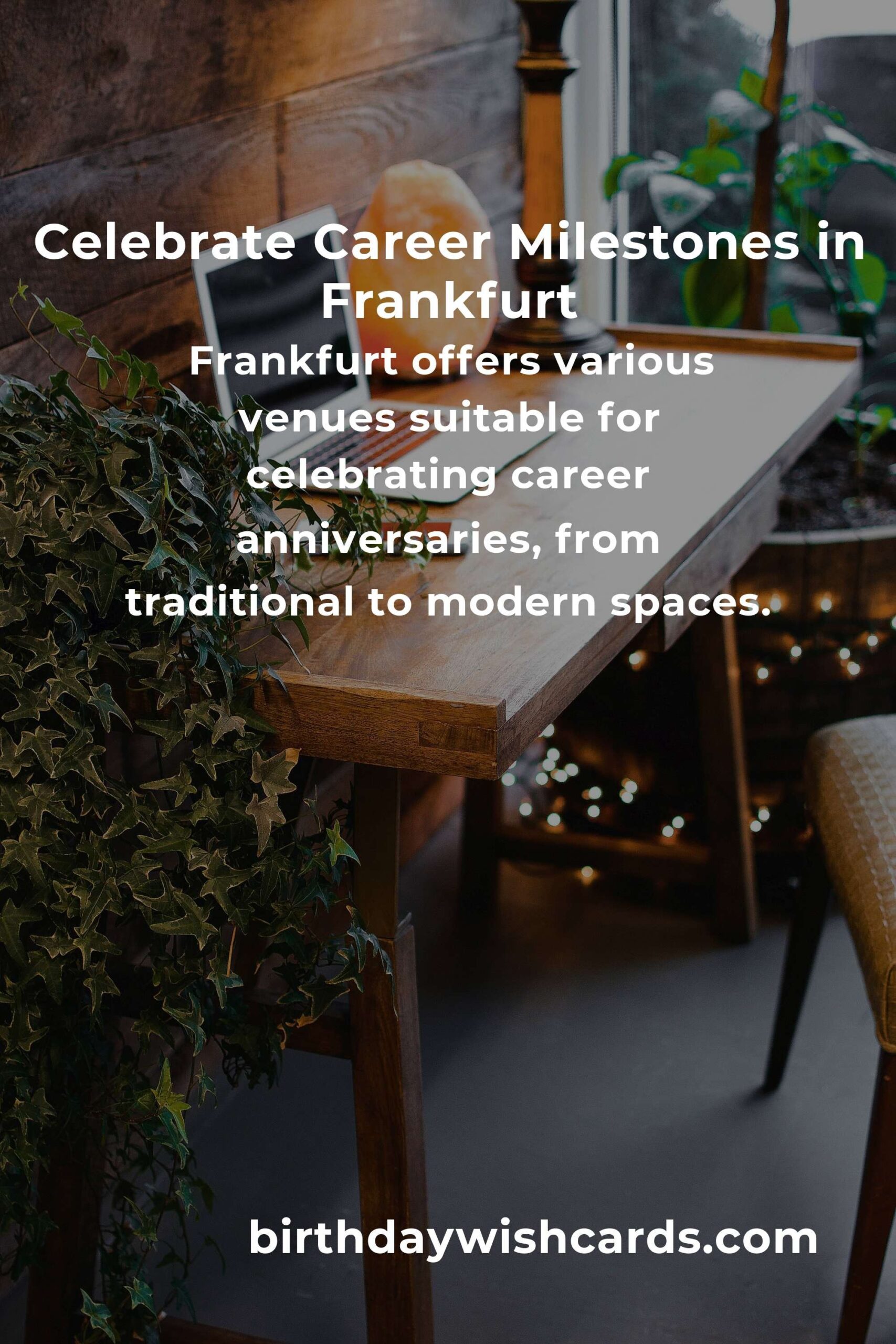 Ultimate Career Anniversary Planning Guide in Frankfurt