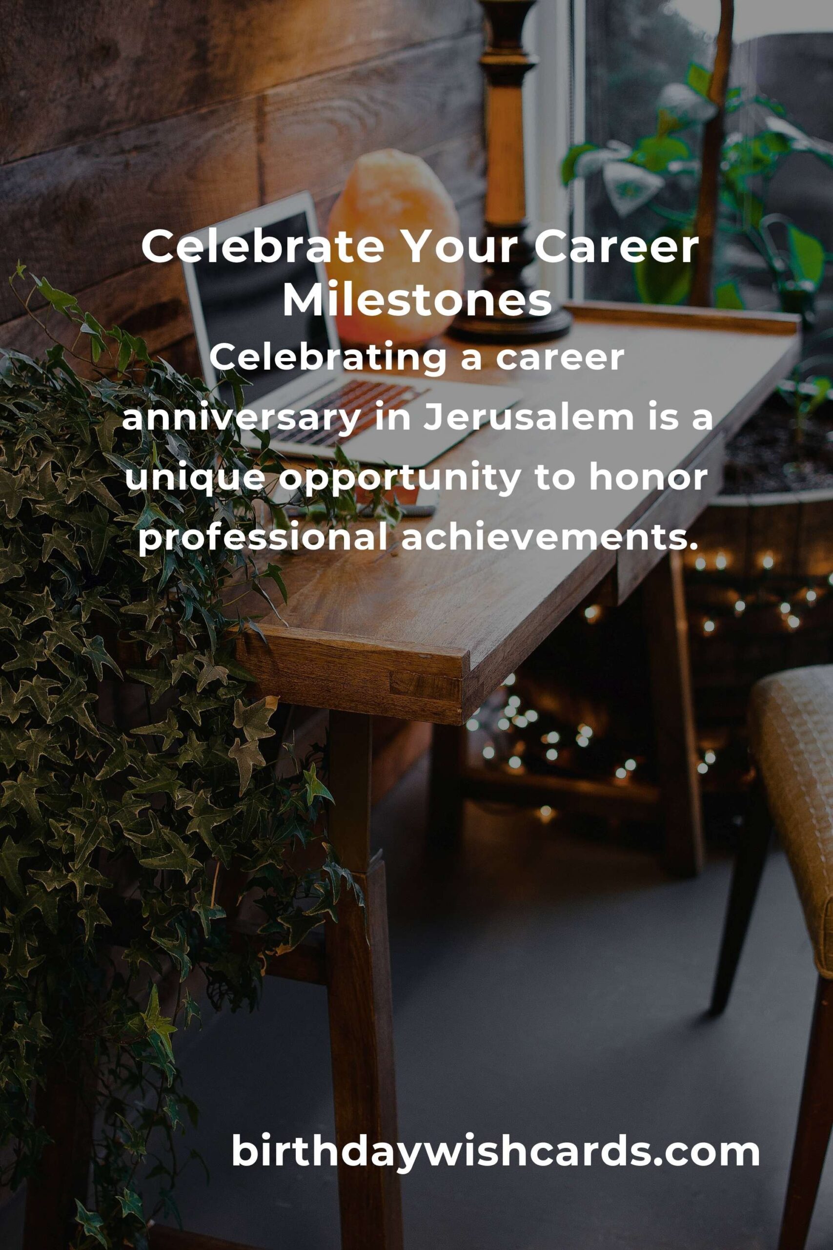 Ultimate Career Anniversary Planning Guide in Jerusalem