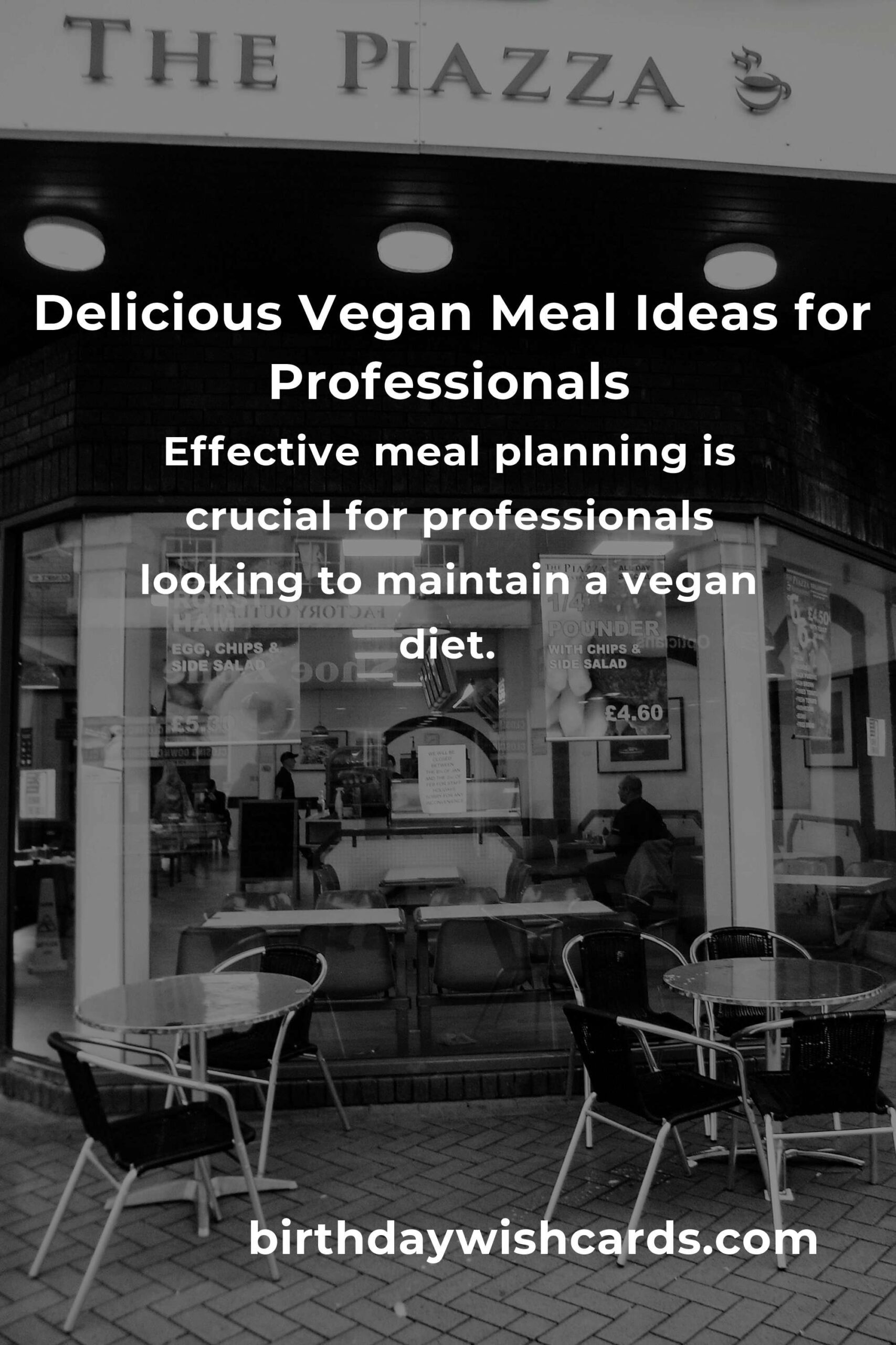 Vegan Meals for Professionals: A Comprehensive Guide to Eating Healthy at Work