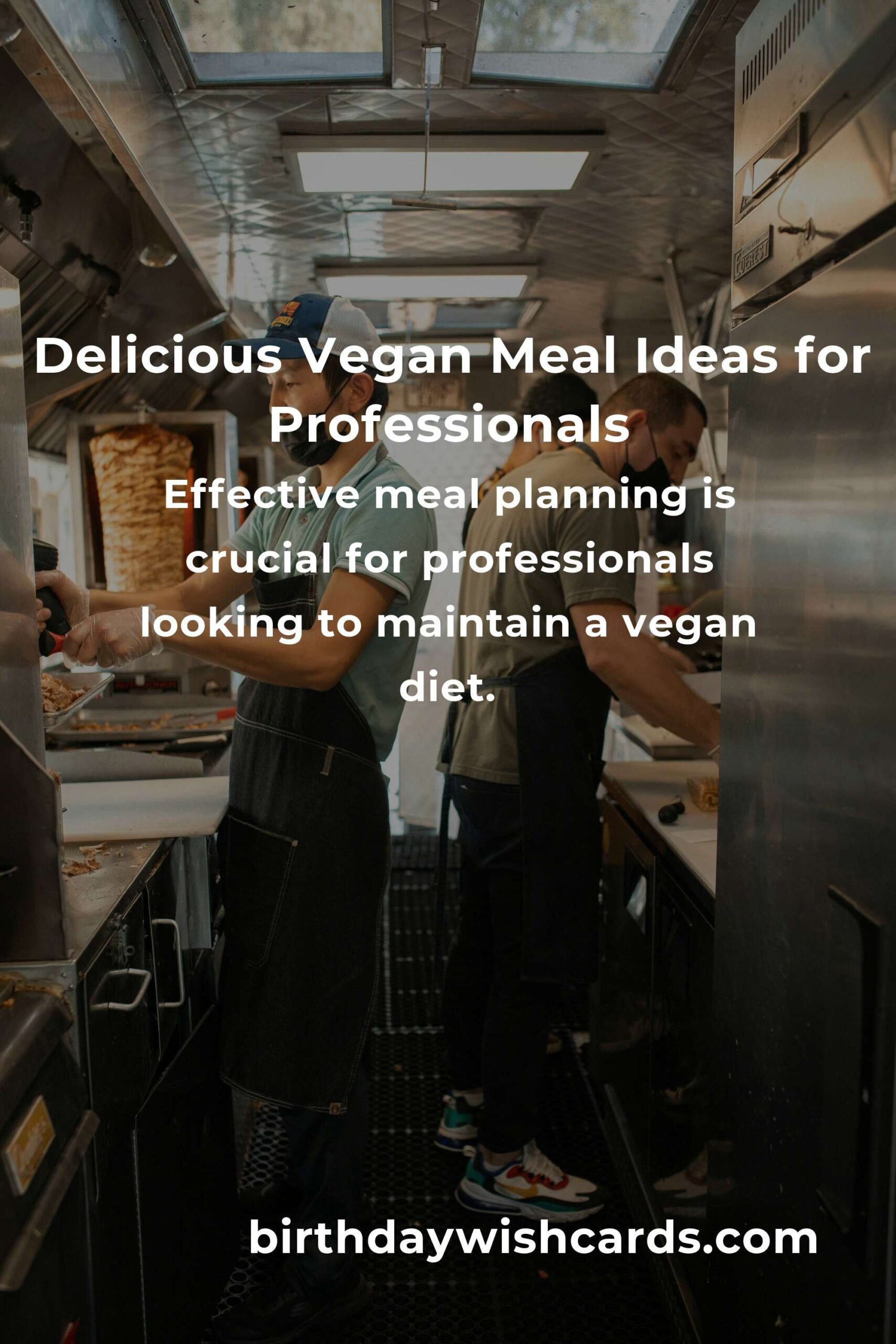 Vegan Meals for Professionals: A Comprehensive Guide to Eating Healthy at Work
