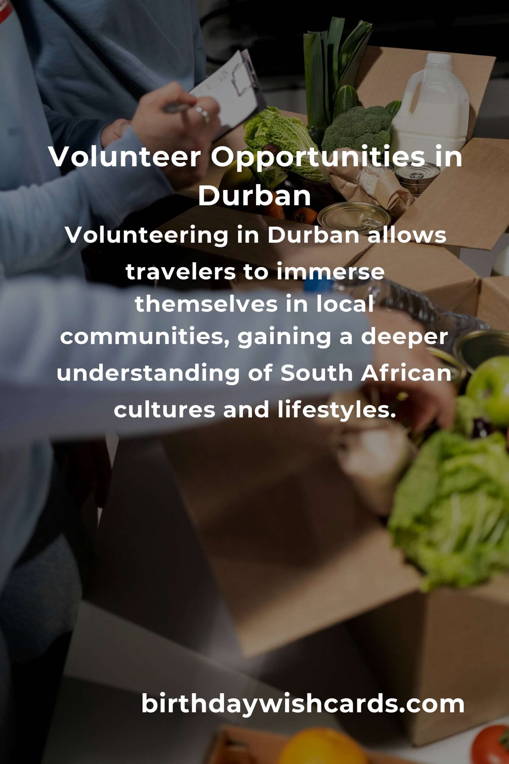 Volunteer Opportunities for Budget Travelers in Durban
