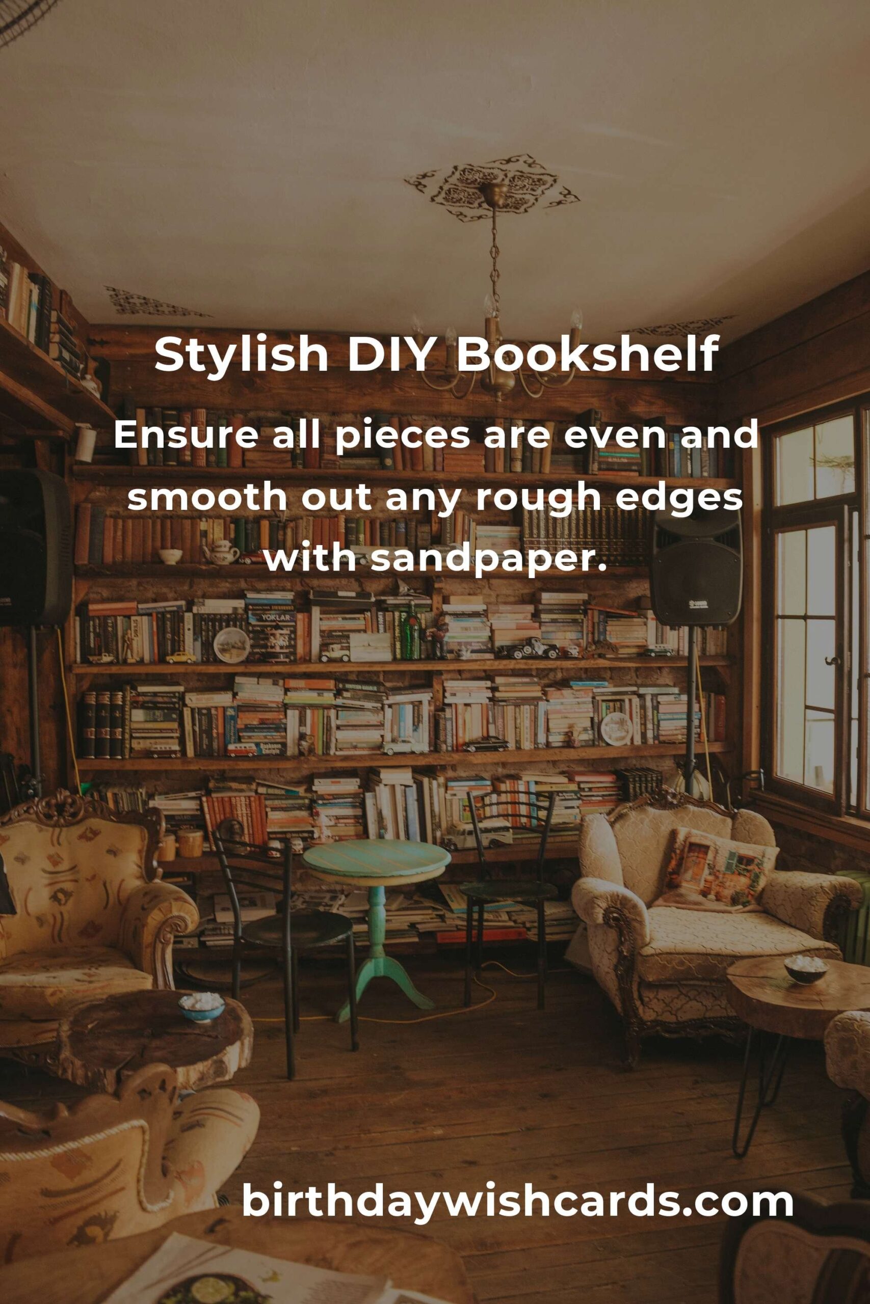 Weekend DIY: Build a Stylish Bookshelf for Your Home