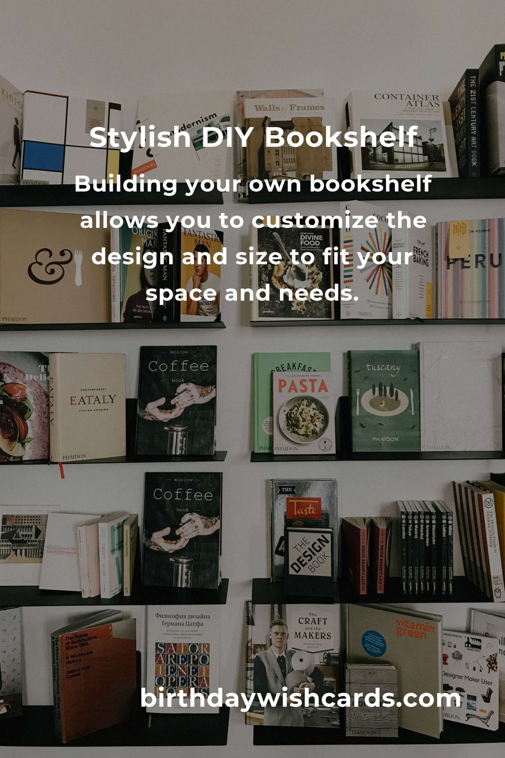 Weekend DIY: Build a Stylish Bookshelf for Your Home