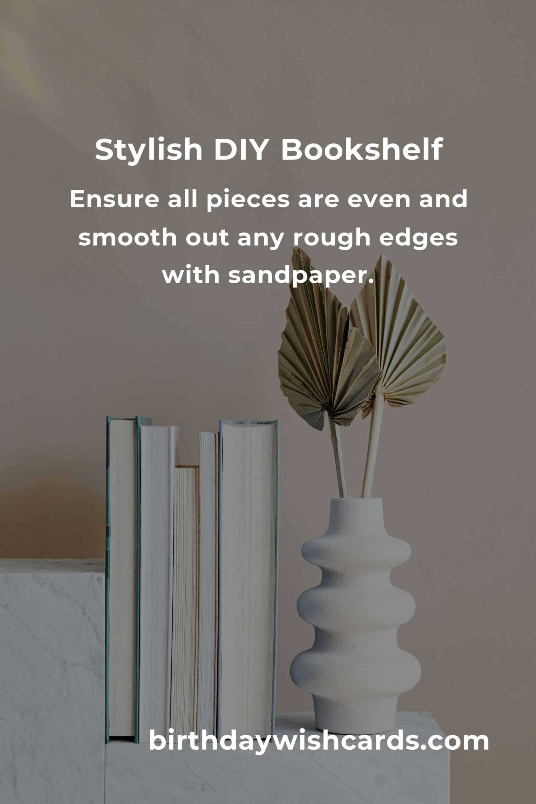 Weekend DIY: Build a Stylish Bookshelf for Your Home