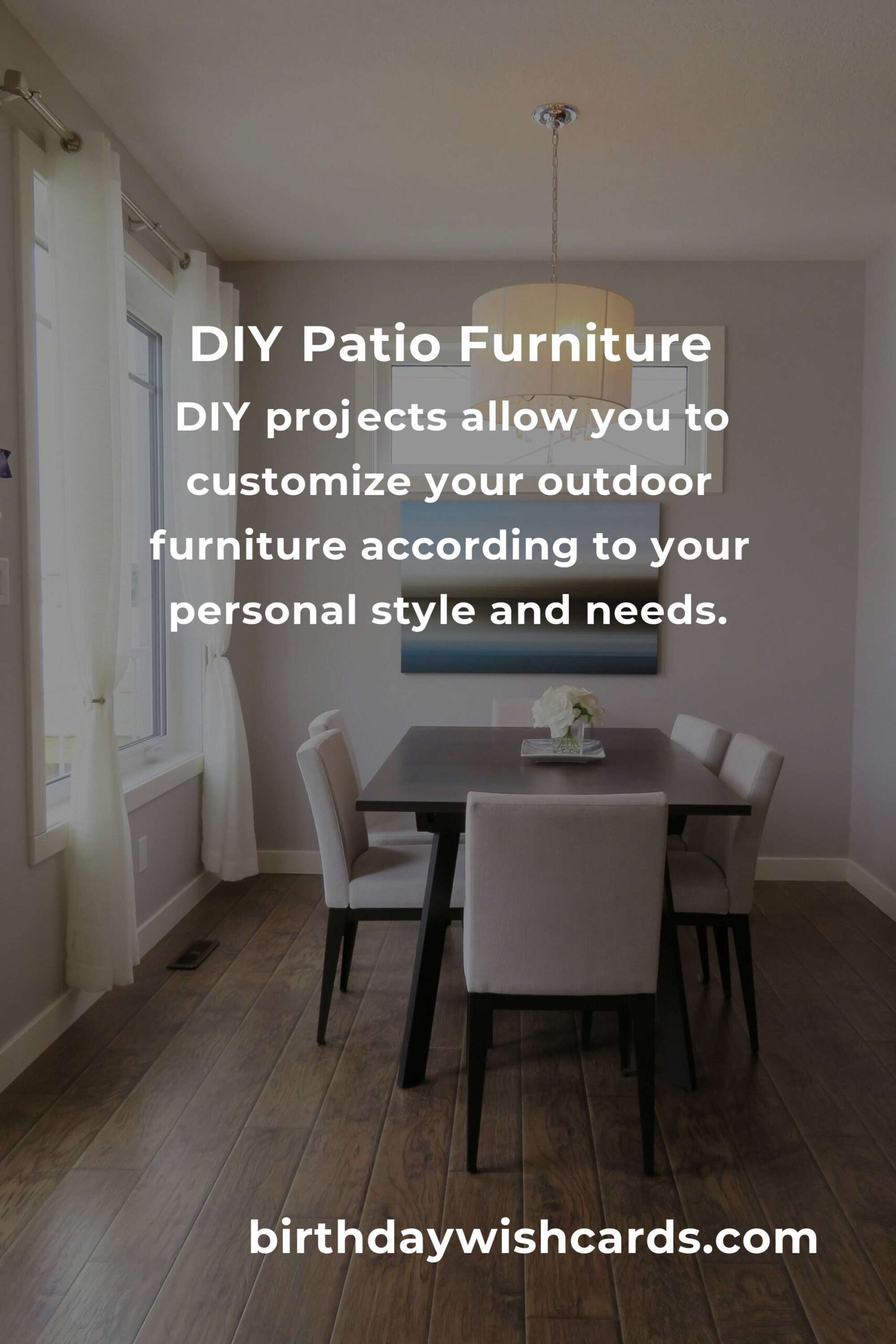 Weekend DIY: Create Stunning Patio Furniture for Your Home