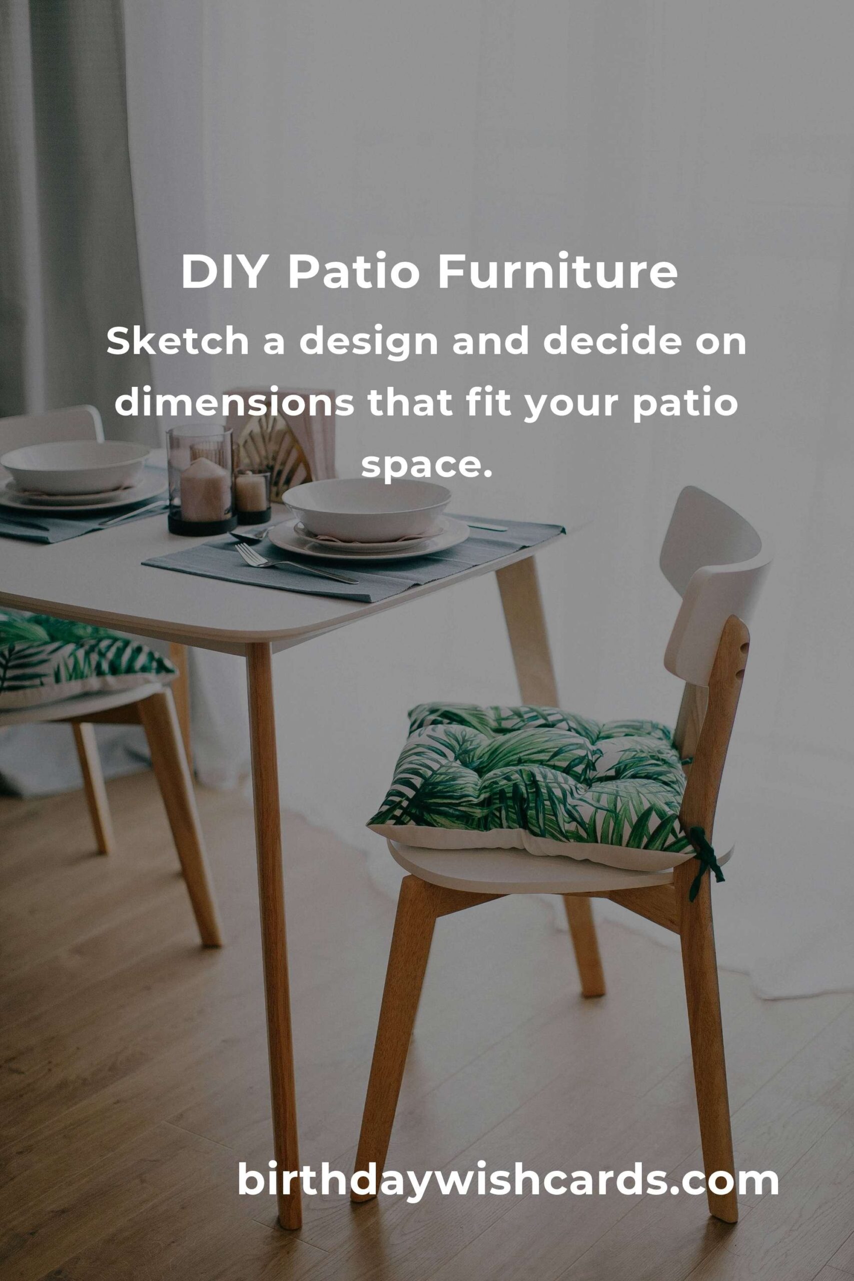 Weekend DIY: Create Stunning Patio Furniture for Your Home