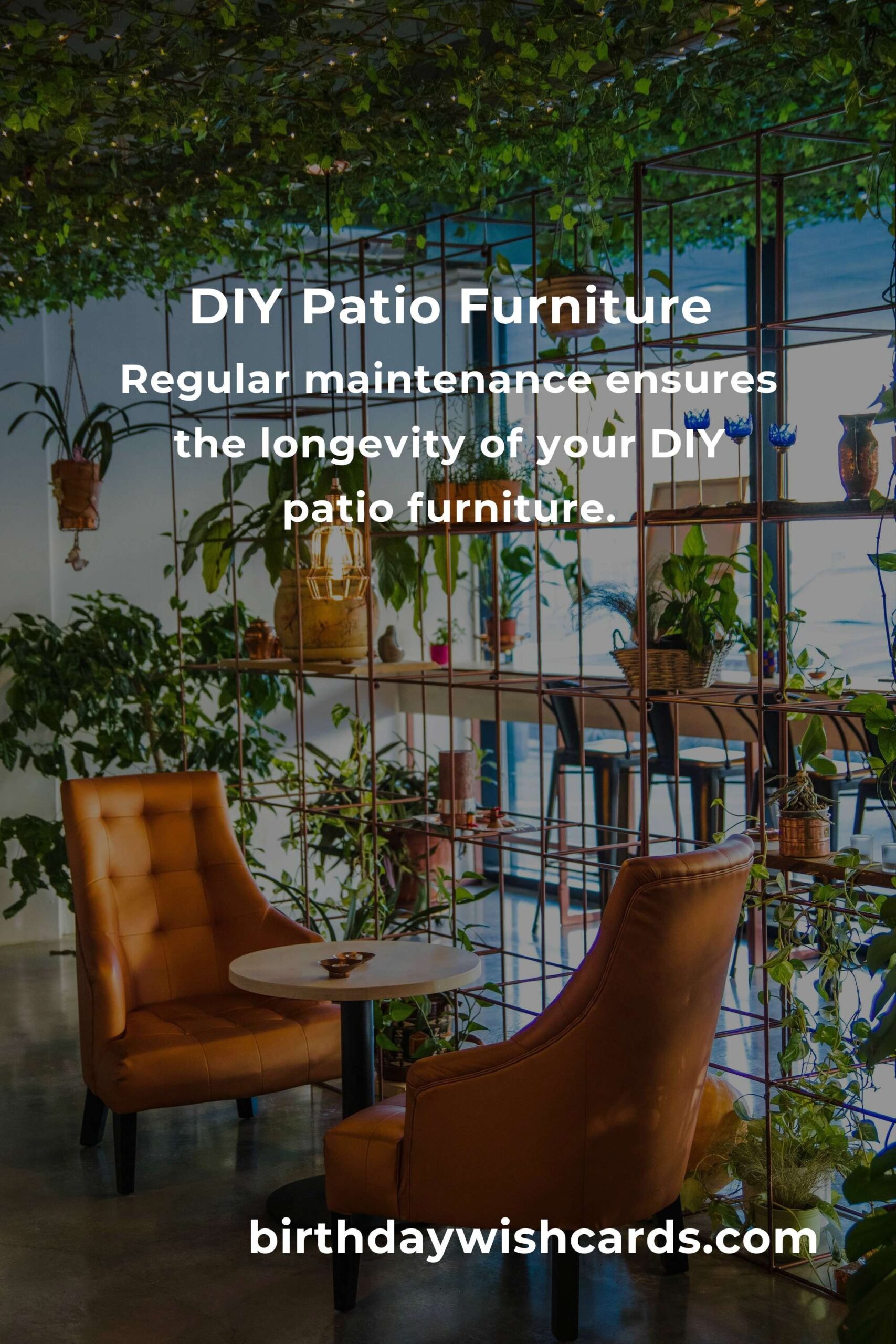 Weekend DIY: Create Stunning Patio Furniture for Your Home