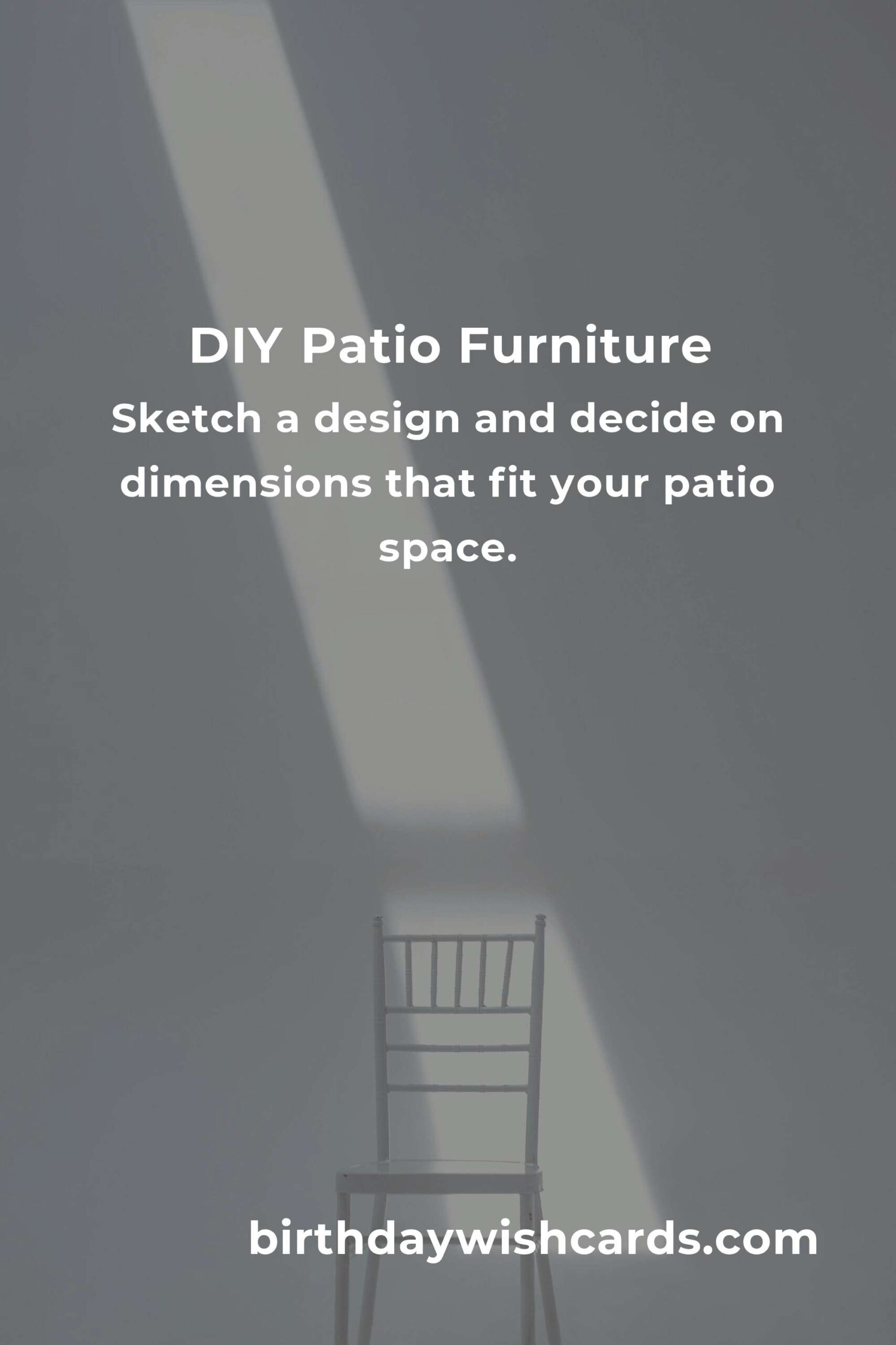 Weekend DIY: Create Stunning Patio Furniture for Your Home