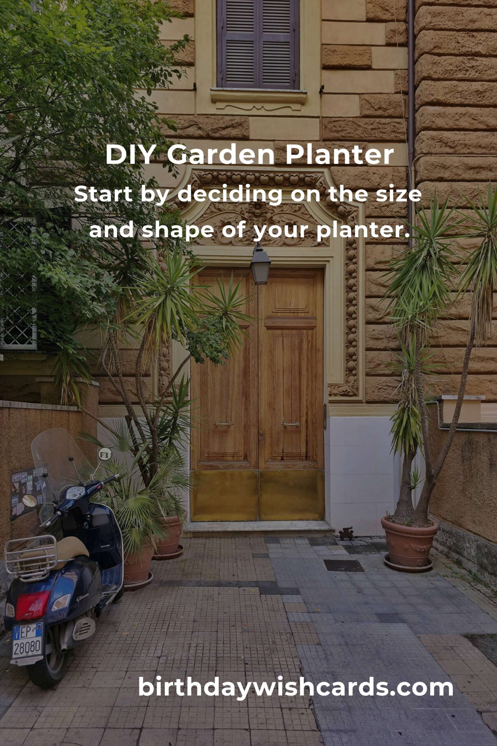 Weekend DIY: Create a Stunning Garden Planter for Your Home