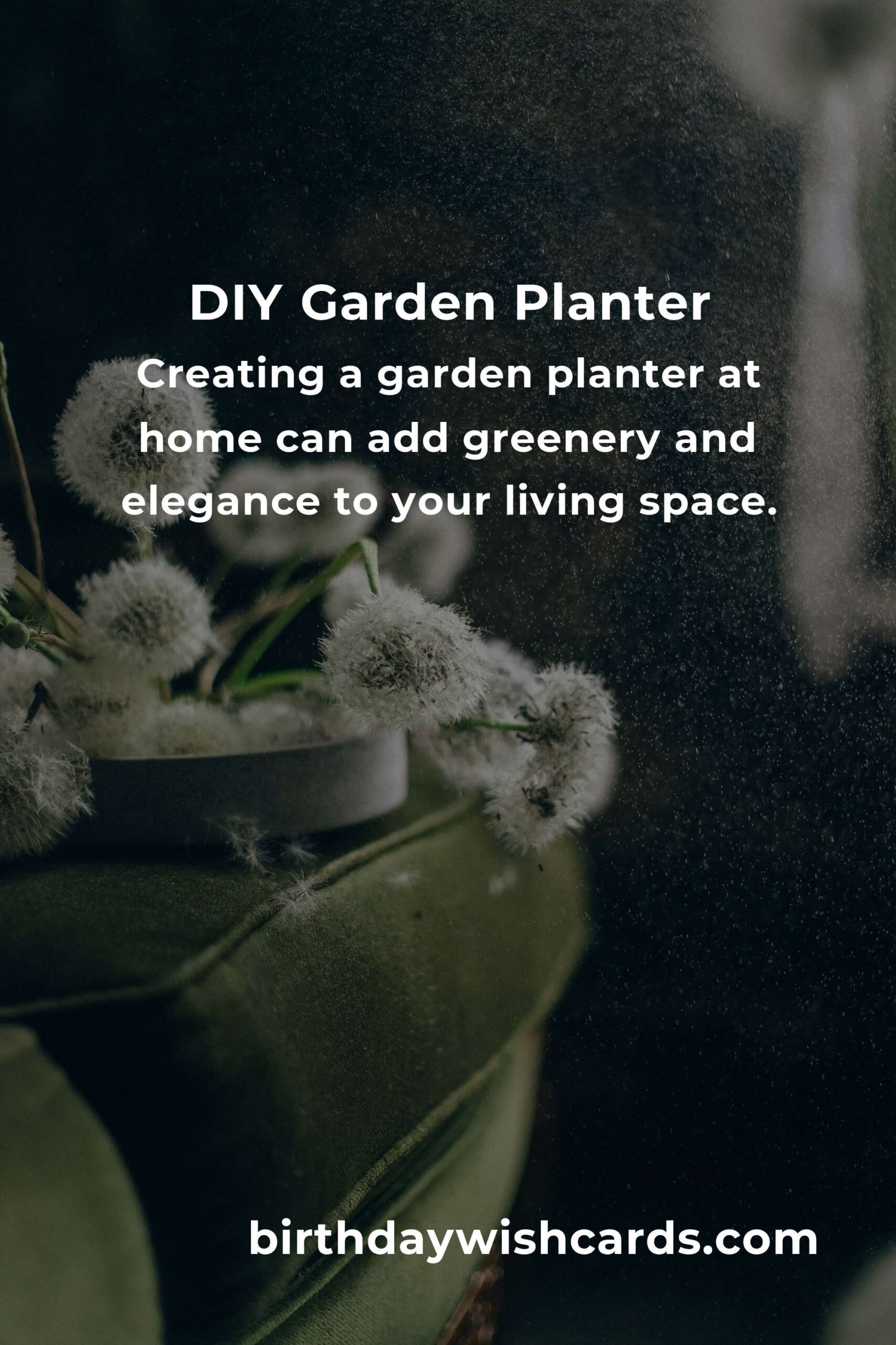Weekend DIY: Create a Stunning Garden Planter for Your Home